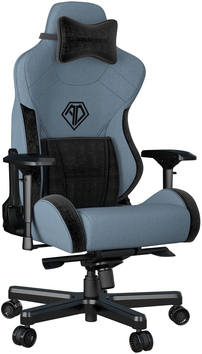 Крісло ігрове Anda Seat T-Pro 2 Blue/Black Size XL фото