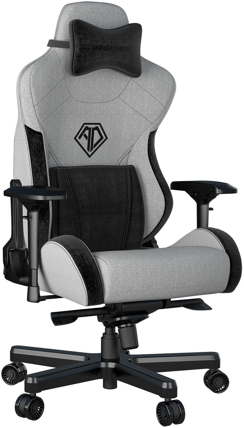 Крісло ігрове Anda Seat T-Pro 2 Grey/Black Size XL фото
