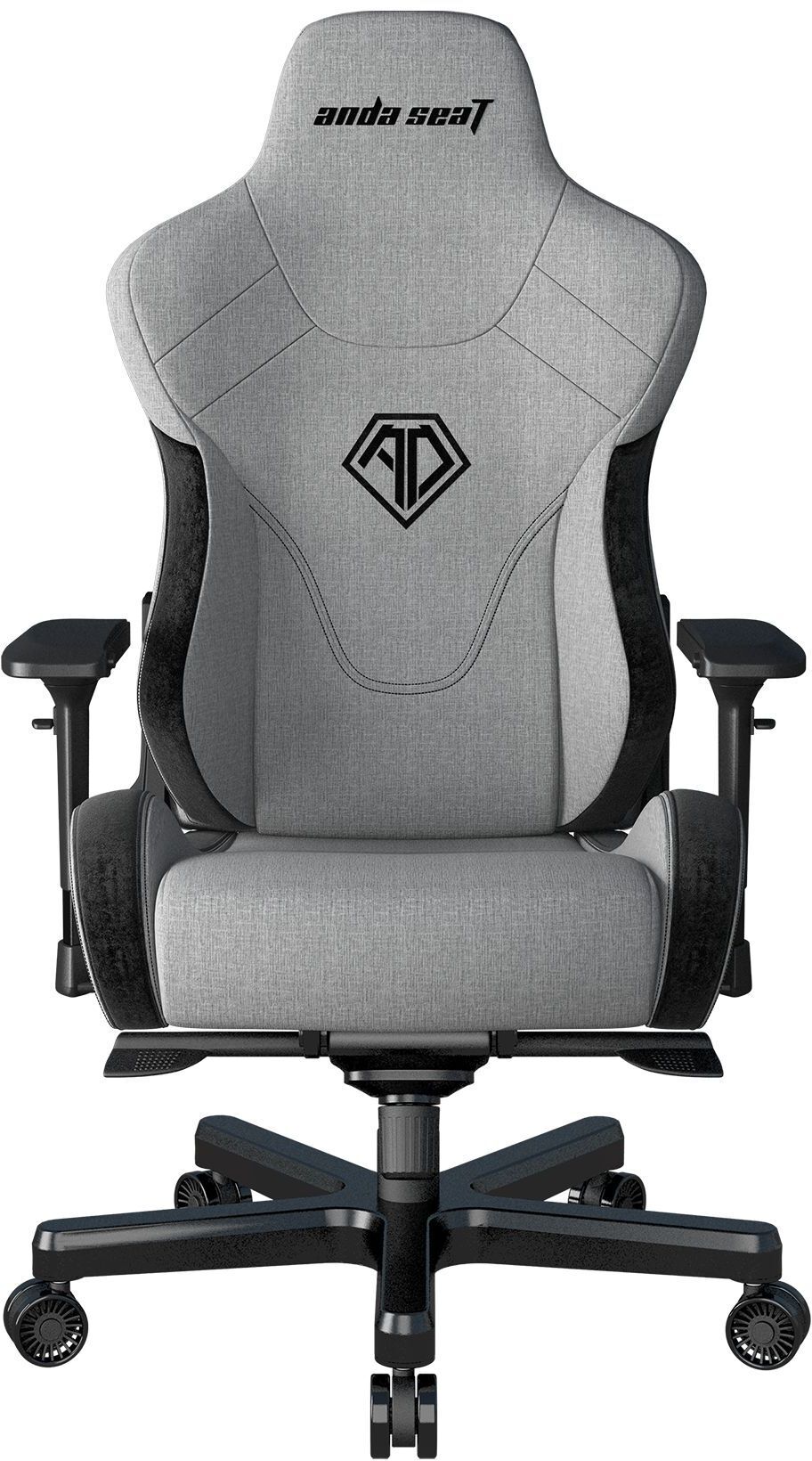 Крісло ігрове Anda Seat T-Pro 2 Grey/Black Size XL фото