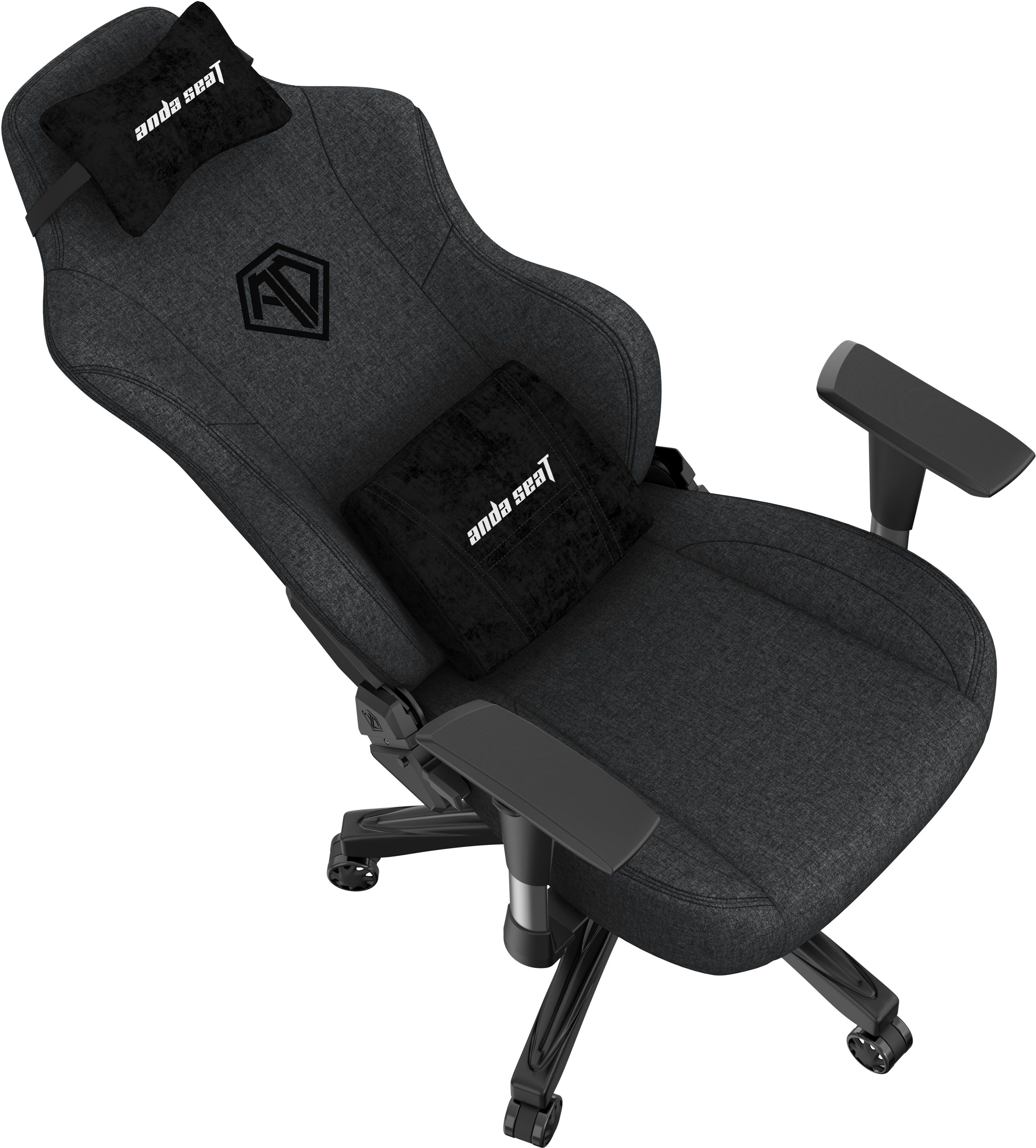 Кресло игровое Anda Seat Phantom 3 Dark Grey Fabric Size L фото2