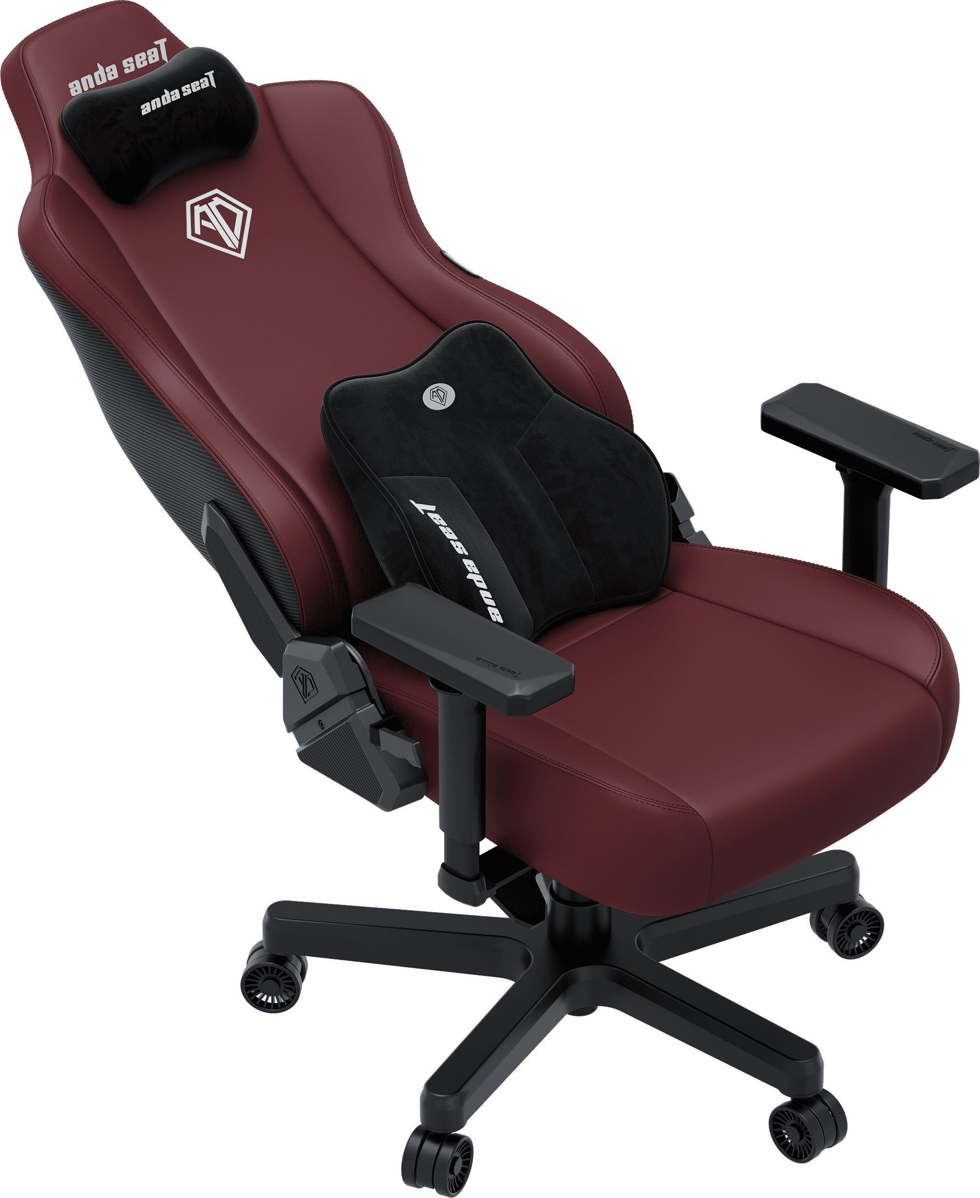 Крісло ігрове Anda Seat Kaiser 3E Maroon PVC Size XL фото