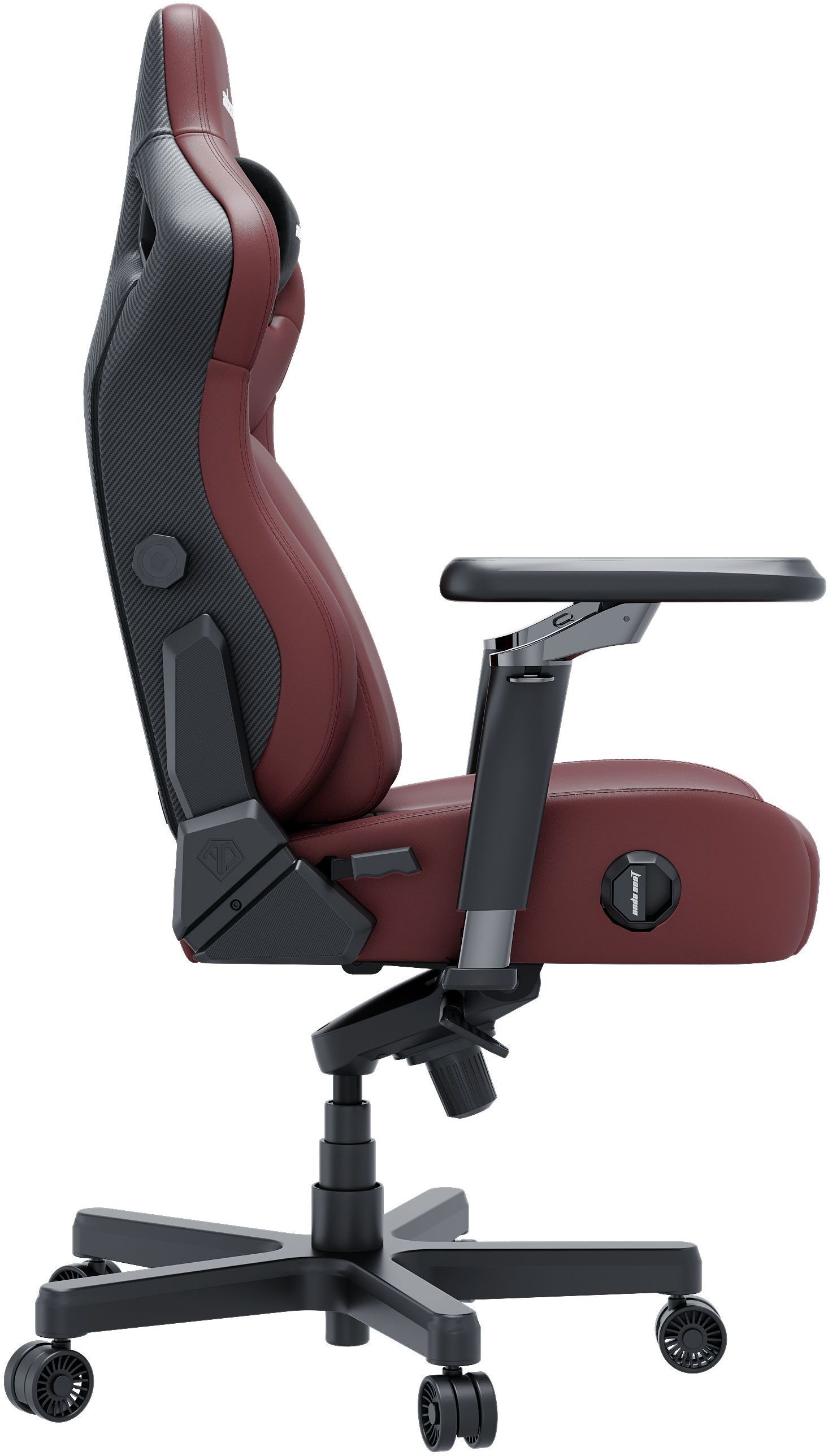 Кресло игровое Anda Seat Kaiser 4 V2 Maroon PVC Size XL фото5