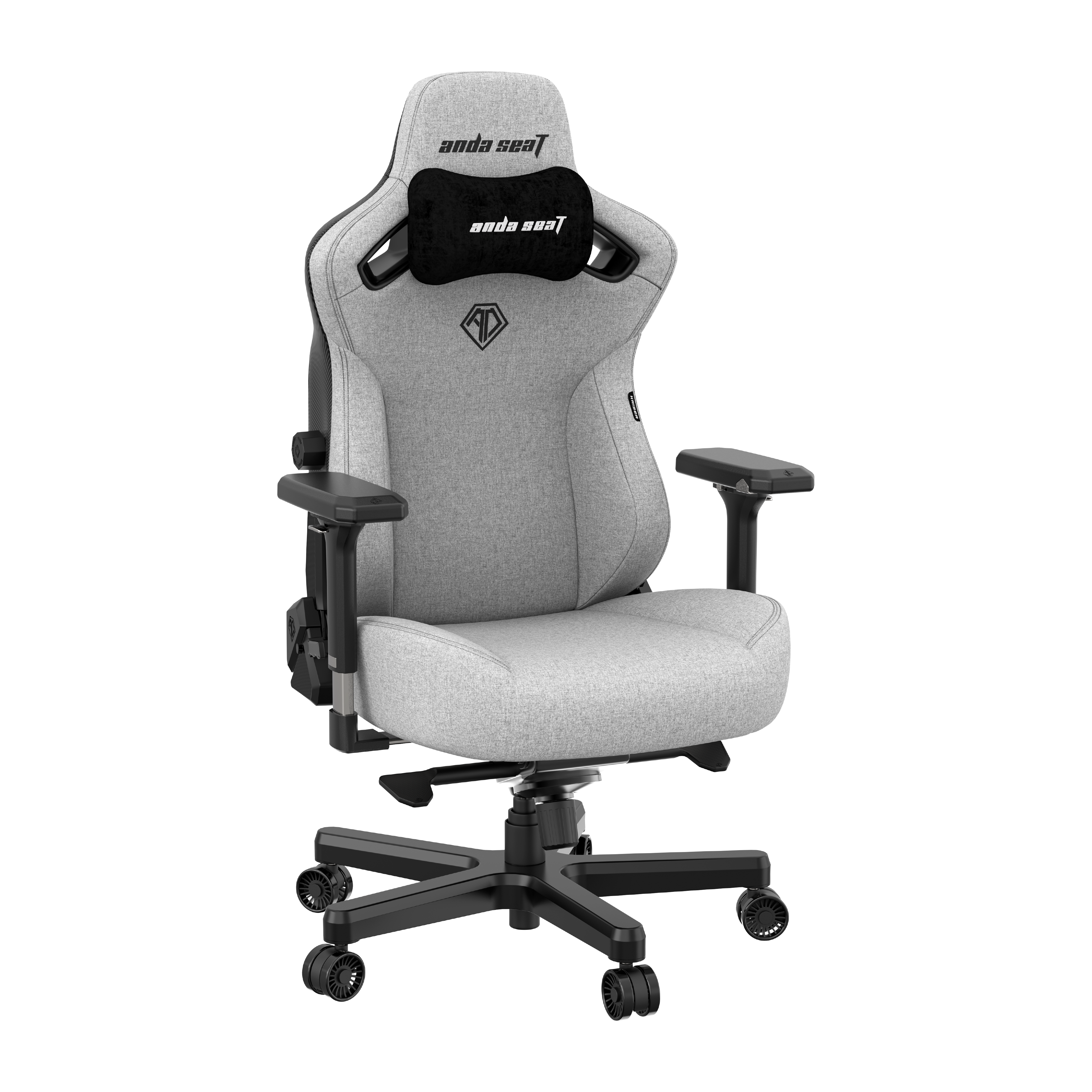 Крісло ігрове Anda Seat Kaiser 3 Grey Fabric Size XL фото2