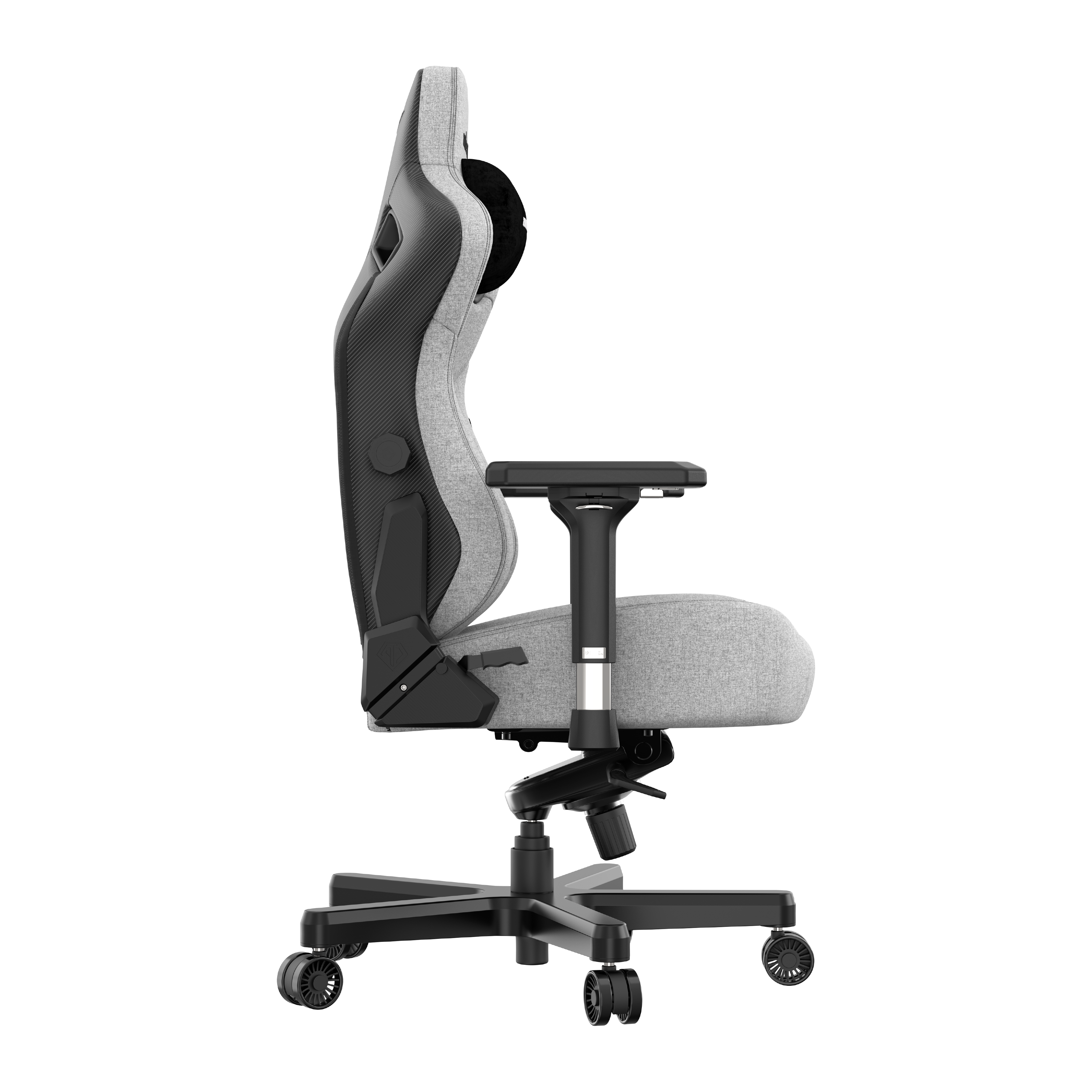 Крісло ігрове Anda Seat Kaiser 3 Grey Fabric Size XL фото5