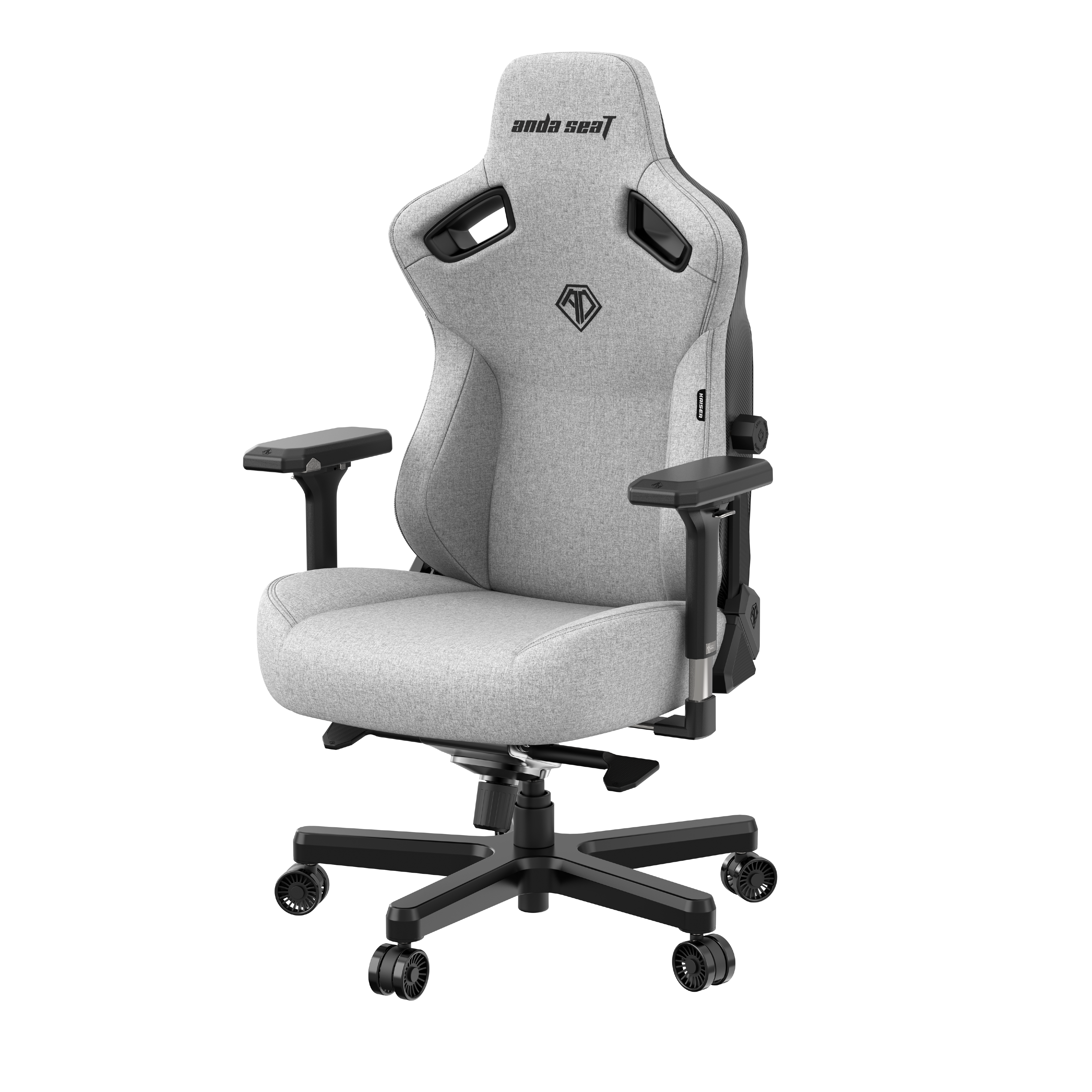 Крісло ігрове Anda Seat Kaiser 3 Grey Fabric Size XL фото8