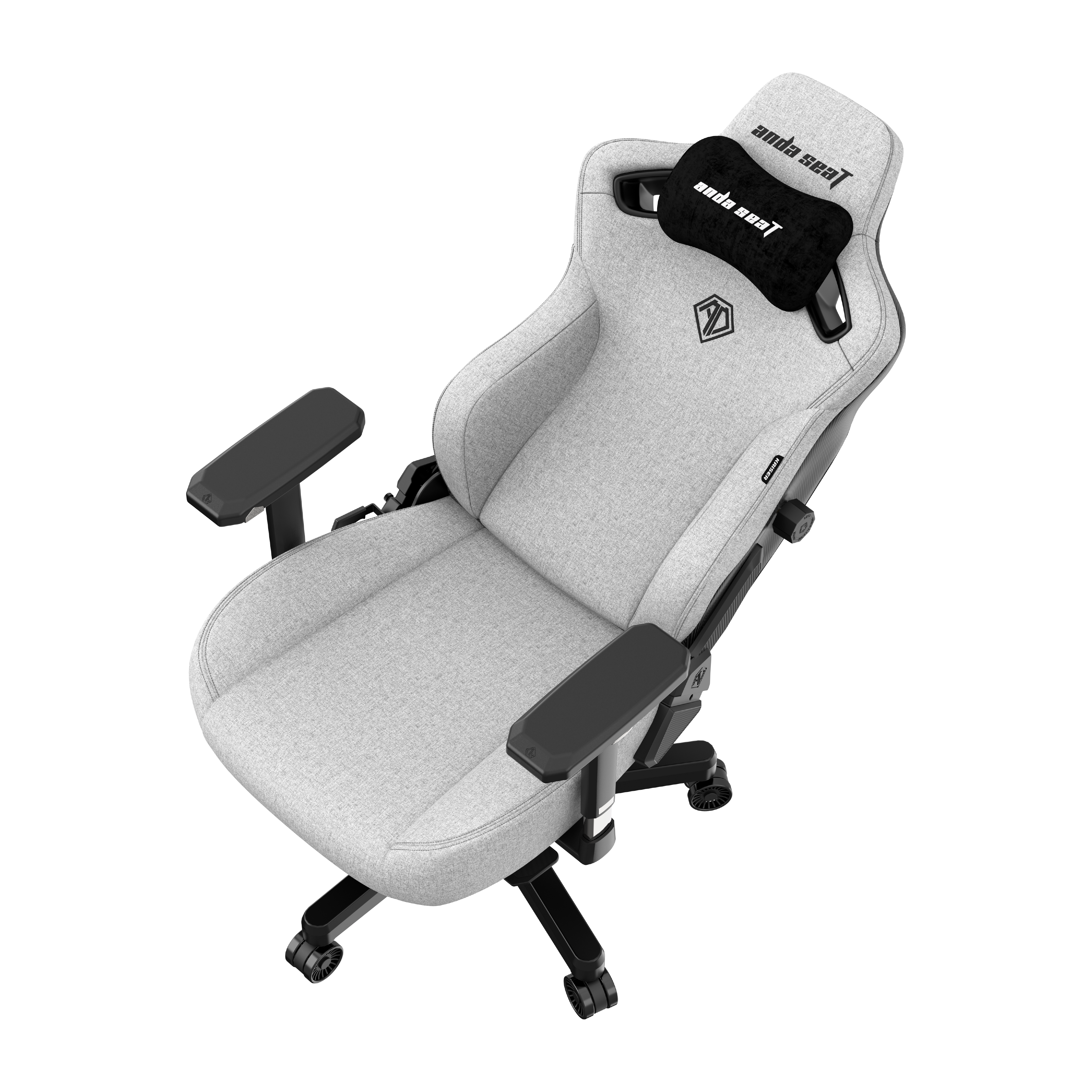 Крісло ігрове Anda Seat Kaiser 3 Grey Fabric Size XL фото12
