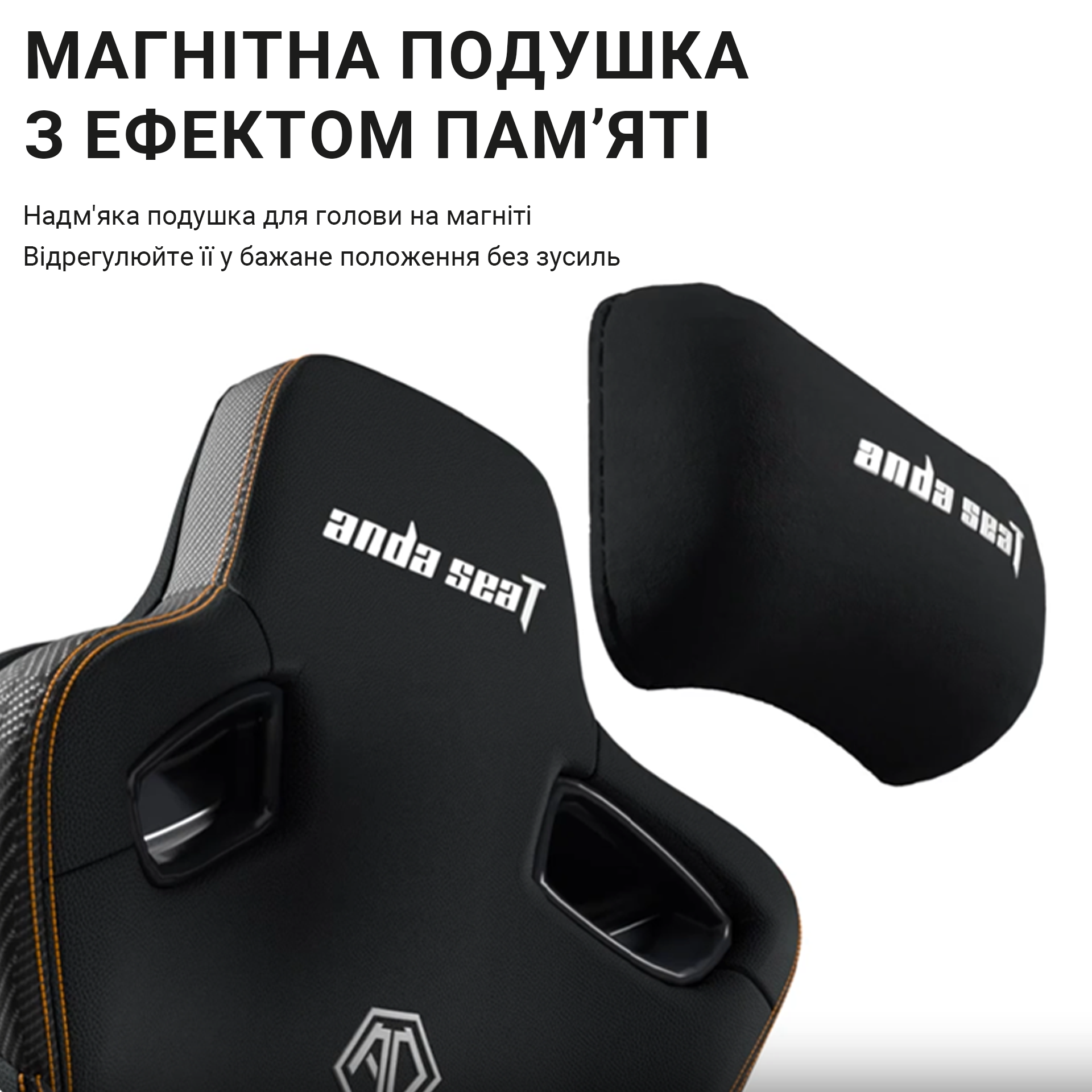 Крісло ігрове Anda Seat Kaiser 3 Grey Fabric Size XL фото24