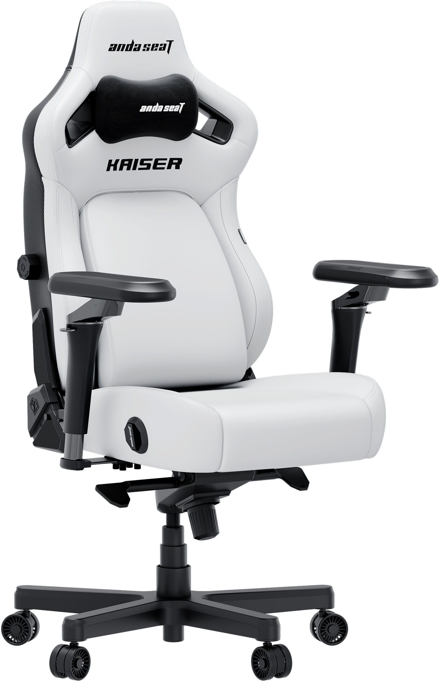 Кресло игровое Anda Seat Kaiser 4 V2 Size XL White PVC фото