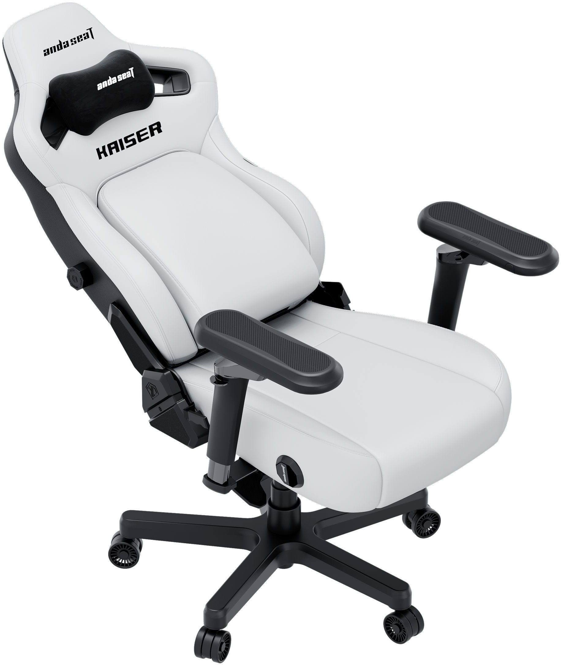 Кресло игровое Anda Seat Kaiser 4 V2 Size XL White PVC фото