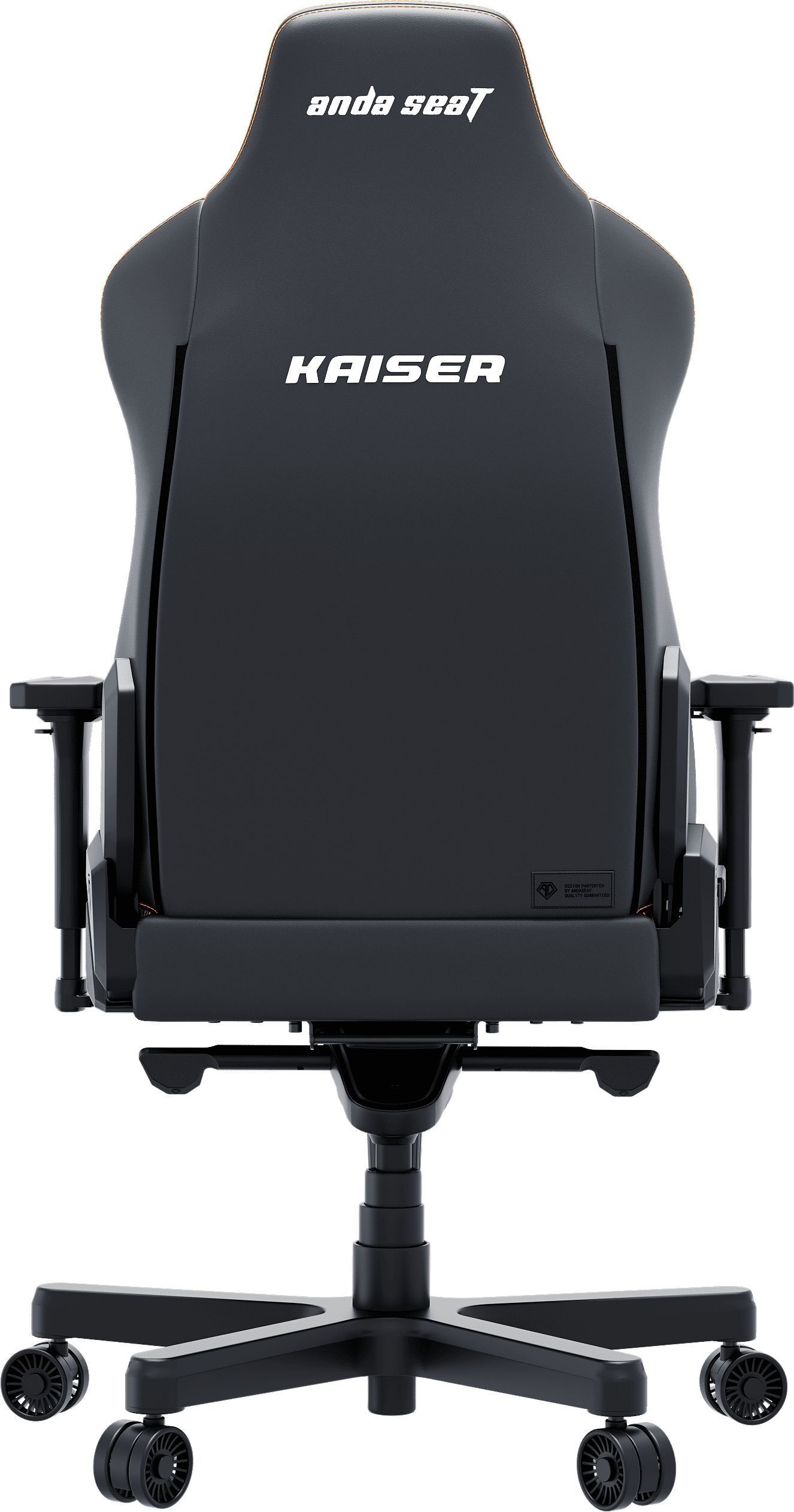 Крісло ігрове Anda Seat Kaiser 3E Black PVC Size XL фото6