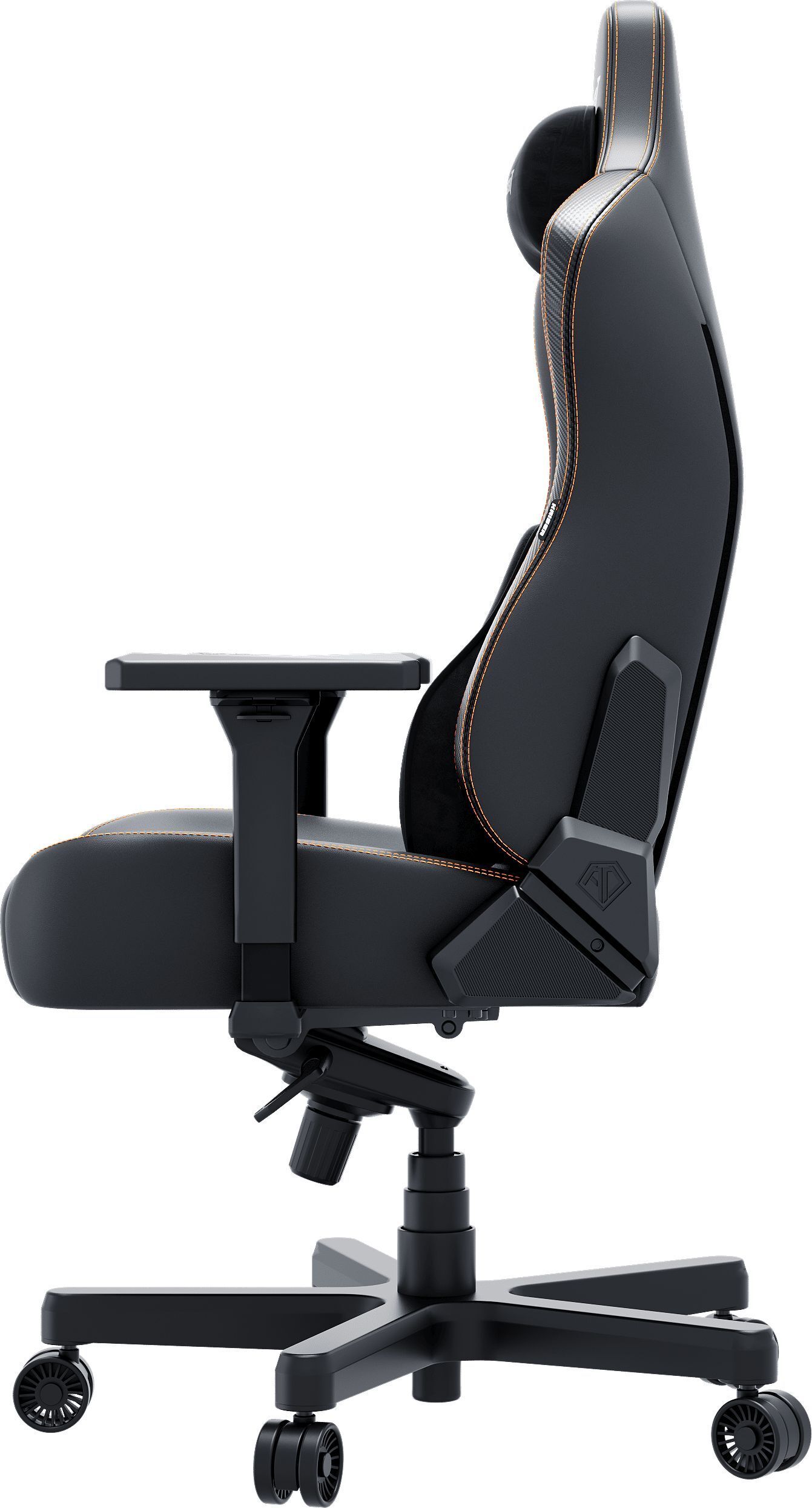 Крісло ігрове Anda Seat Kaiser 3E Black PVC Size XL фото7
