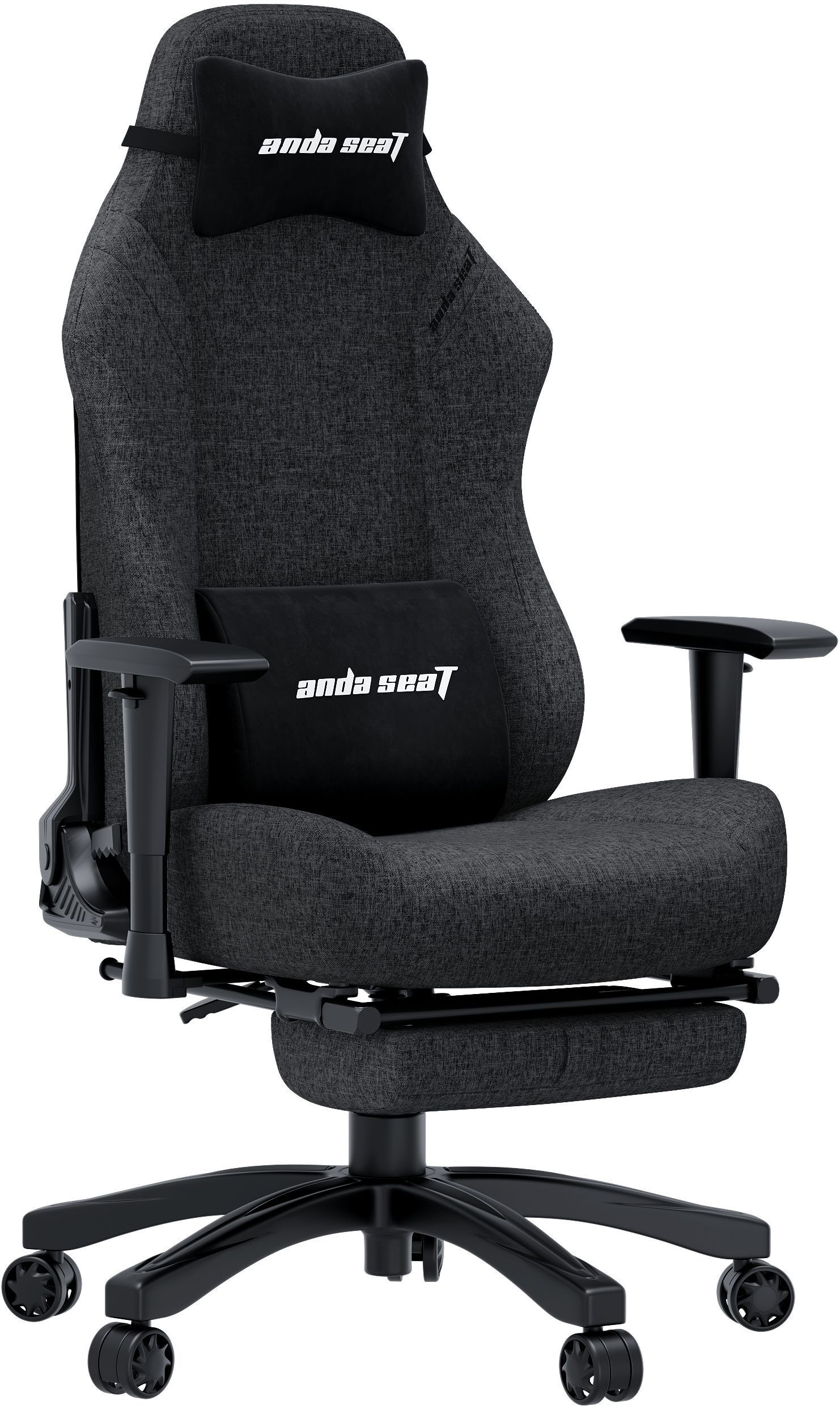 Кресло игровое Anda Seat Luna Pro Dark Gray Fabric Size L фото2