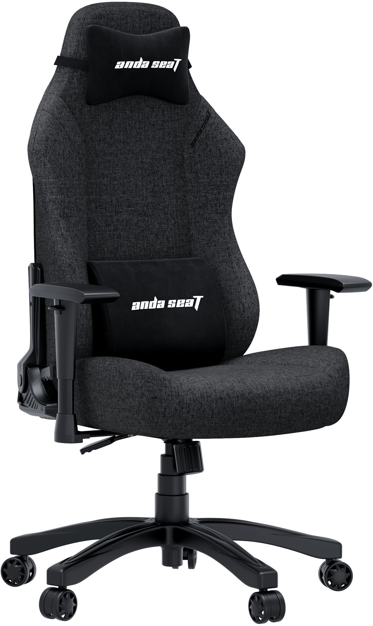 Крісло ігрове Anda Seat Luna Fabric Dark Gray Size L фото