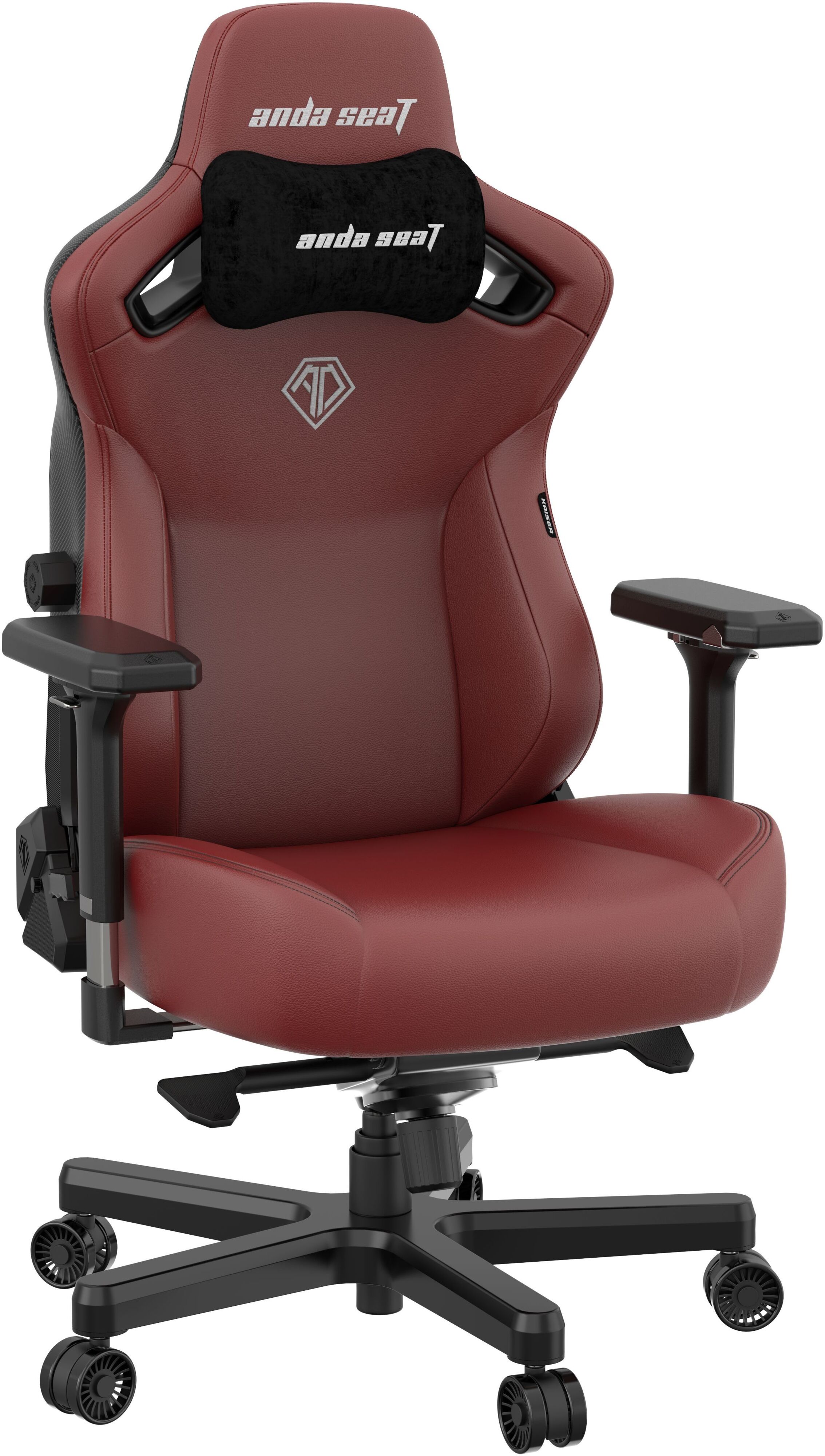Крісло ігрове Anda Seat Kaiser 3 Maroon Size L фото
