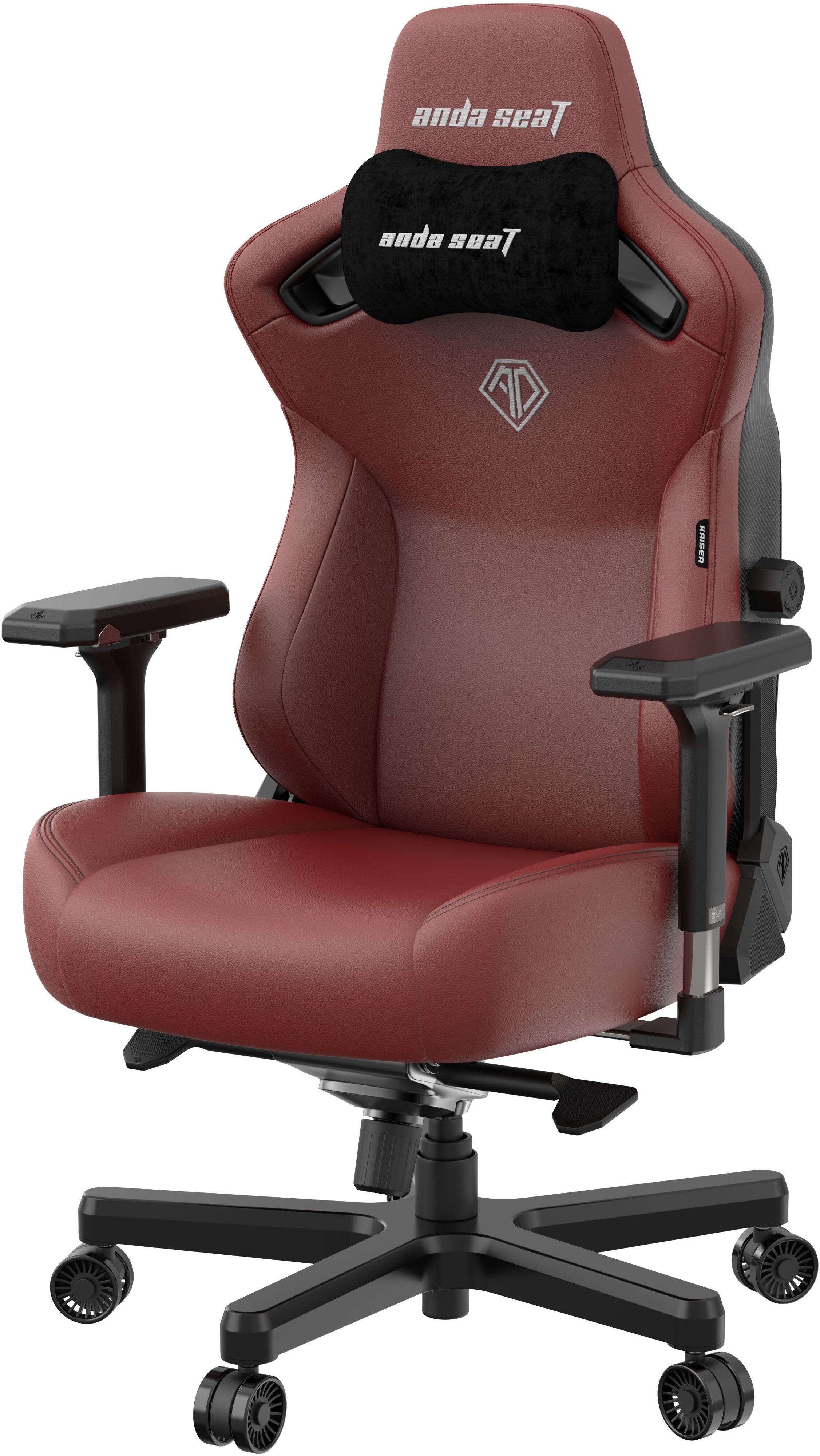 Крісло ігрове Anda Seat Kaiser 3 Maroon Size L фото