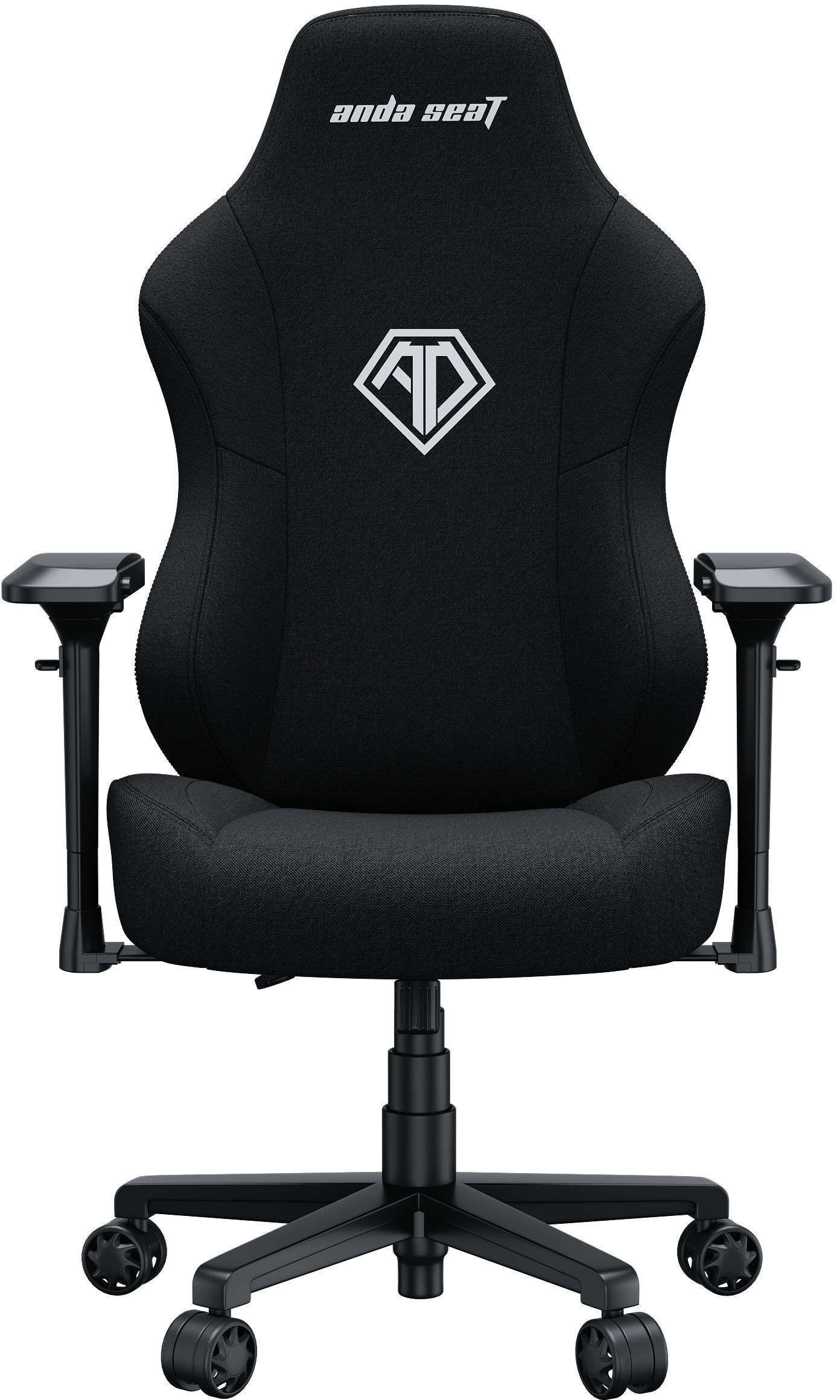 Кресло игровое Anda Seat Phantom 3 Pro Black Fabric Size L фото4