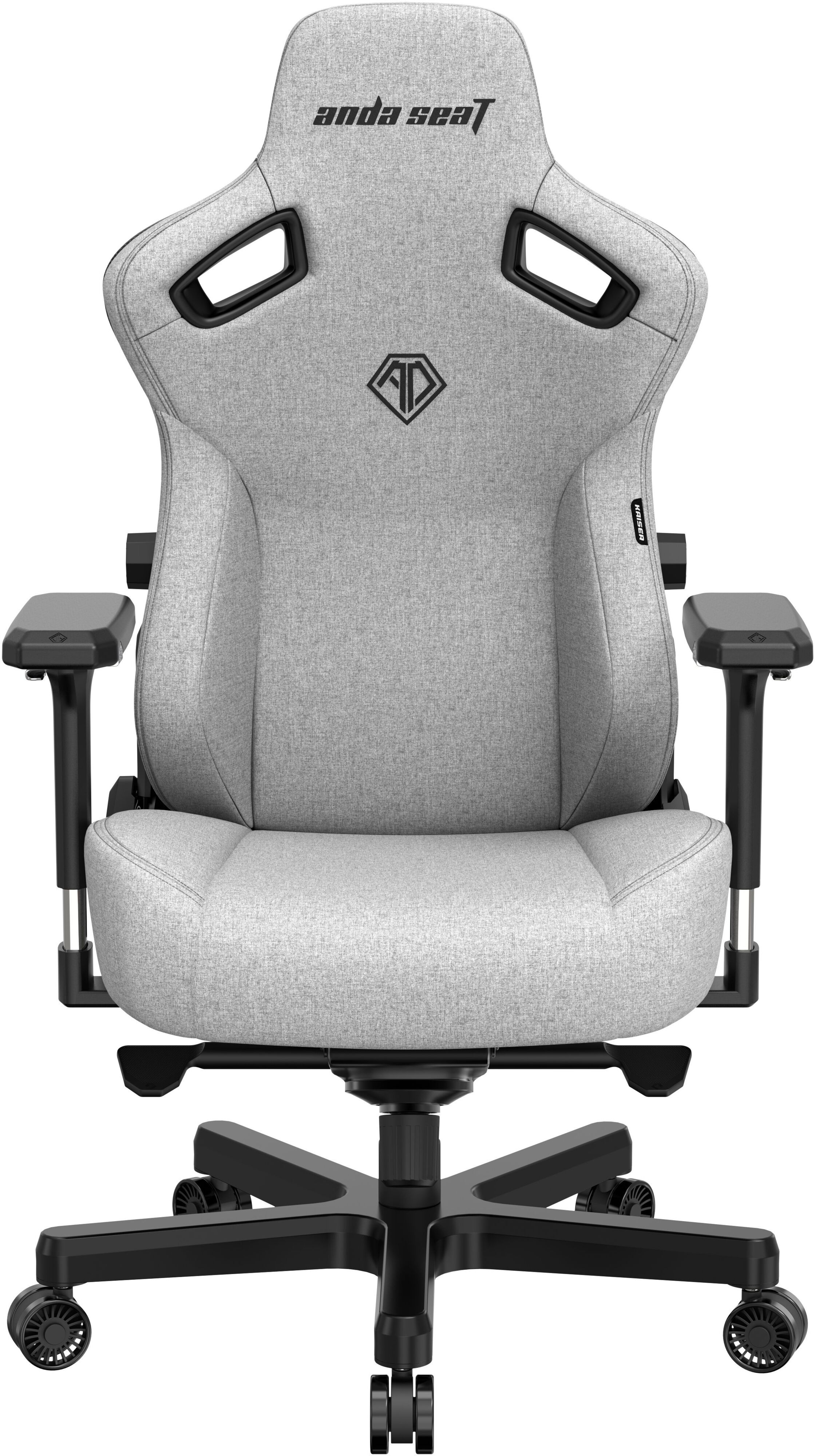 Крісло ігрове Anda Seat Kaiser 3 Grey Fabric Size L фото10