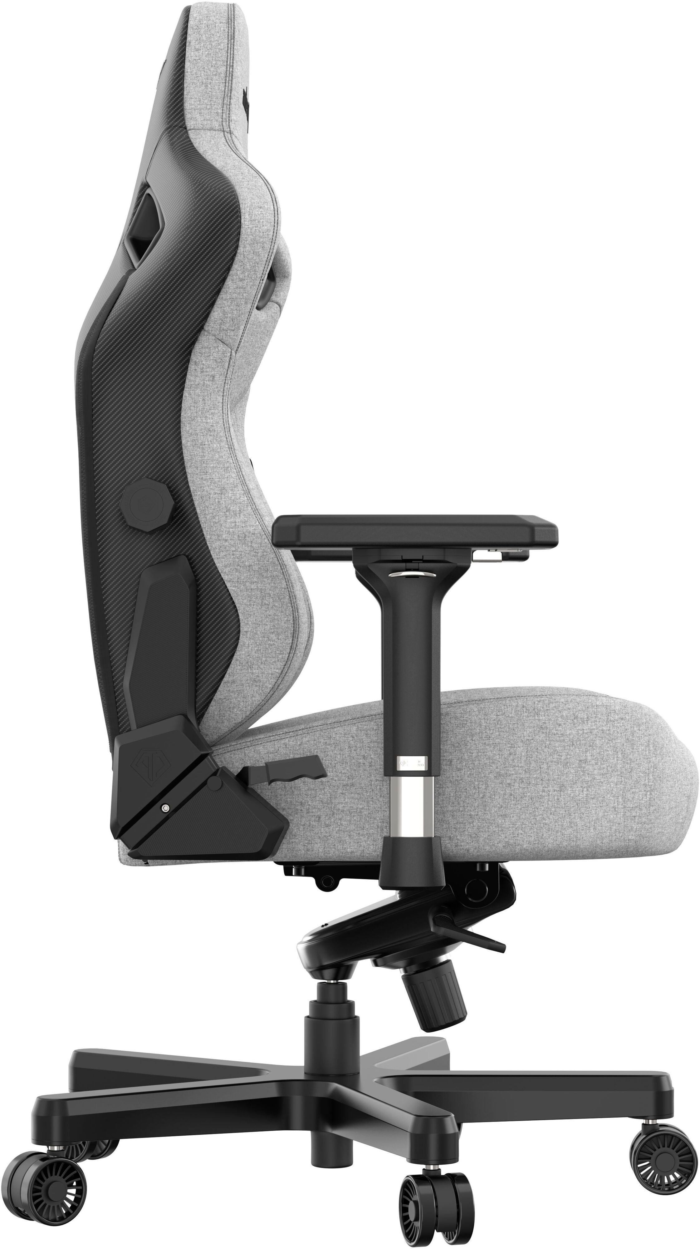 Крісло ігрове Anda Seat Kaiser 3 Grey Fabric Size L фото8