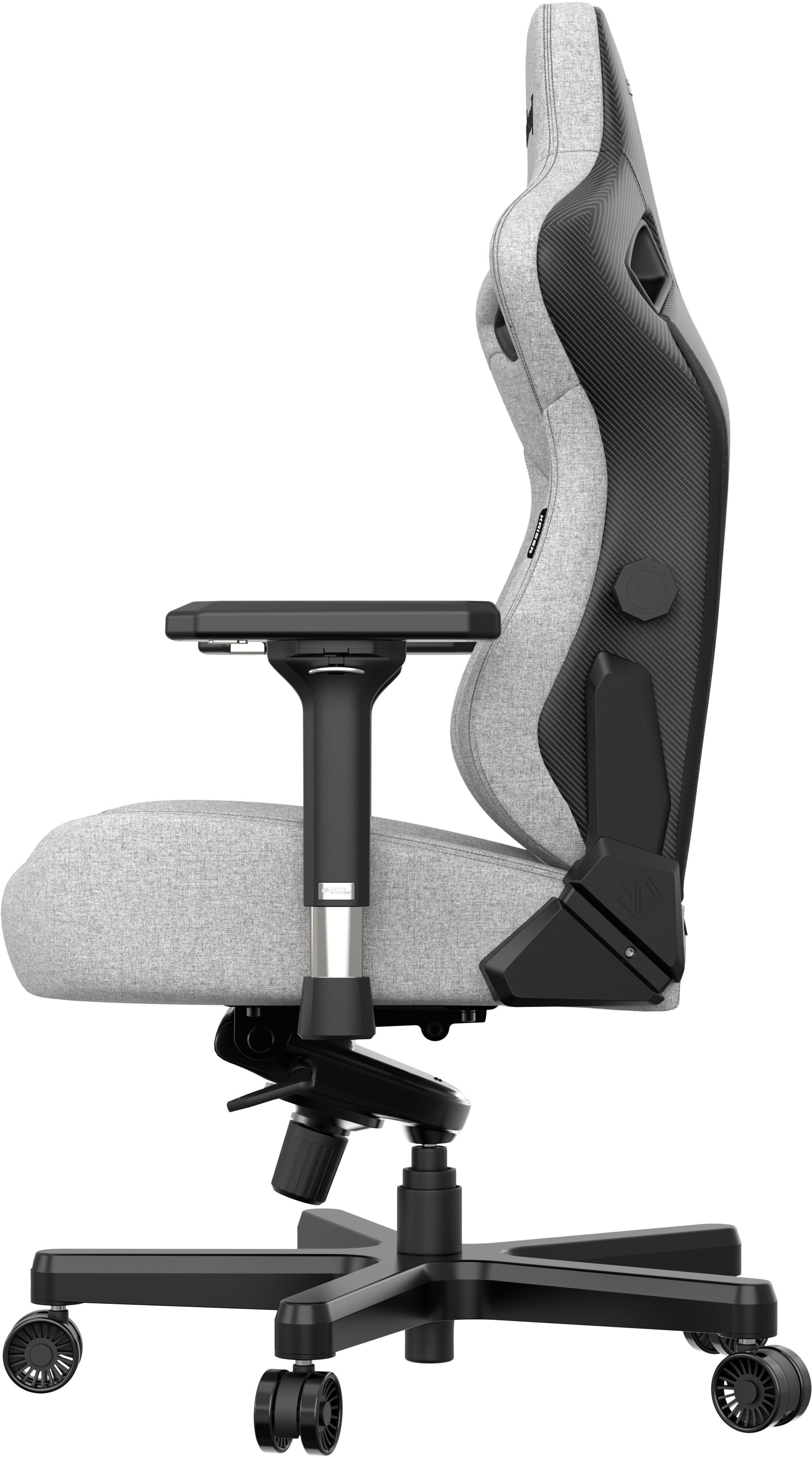 Крісло ігрове Anda Seat Kaiser 3 Grey Fabric Size L фото12