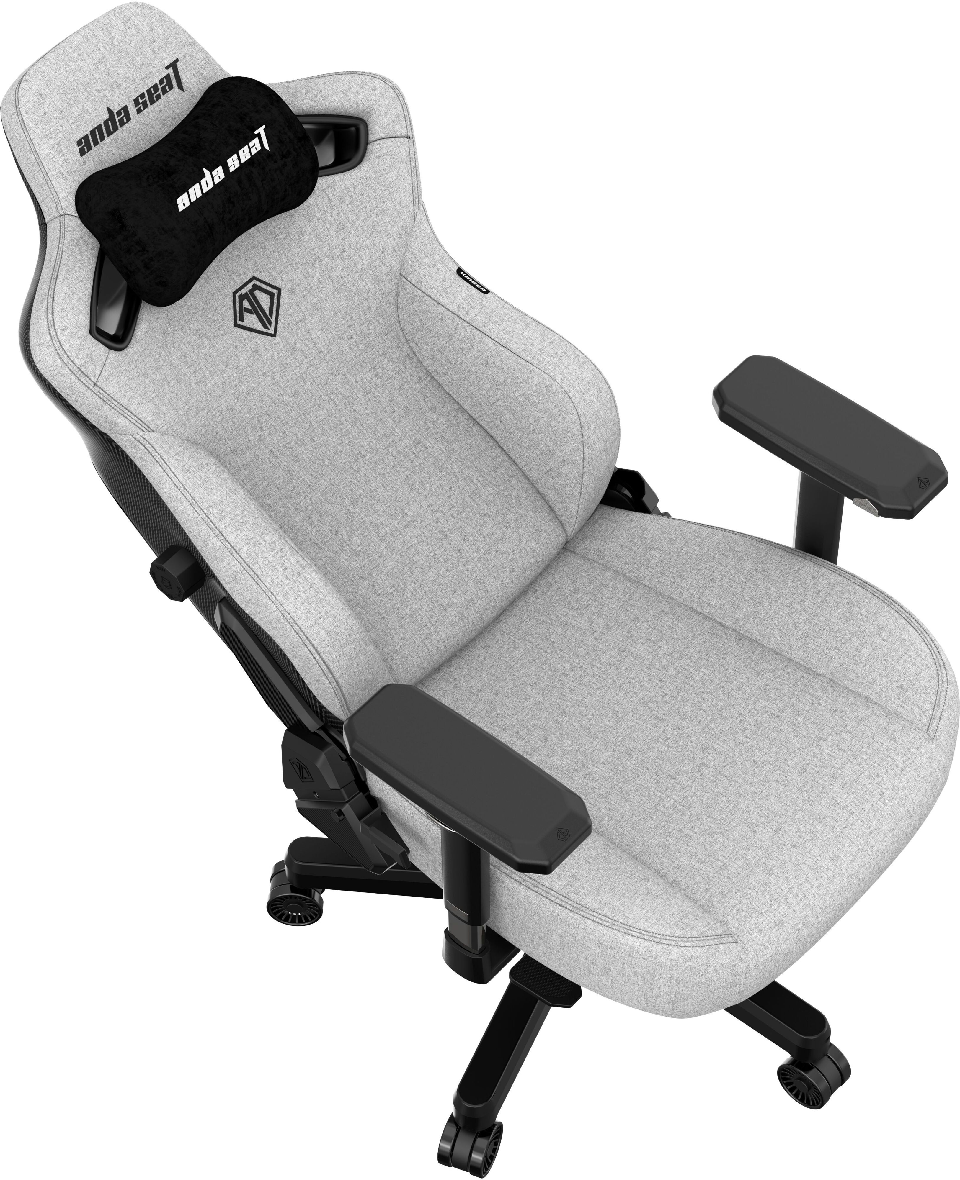 Крісло ігрове Anda Seat Kaiser 3 Grey Fabric Size L фото5