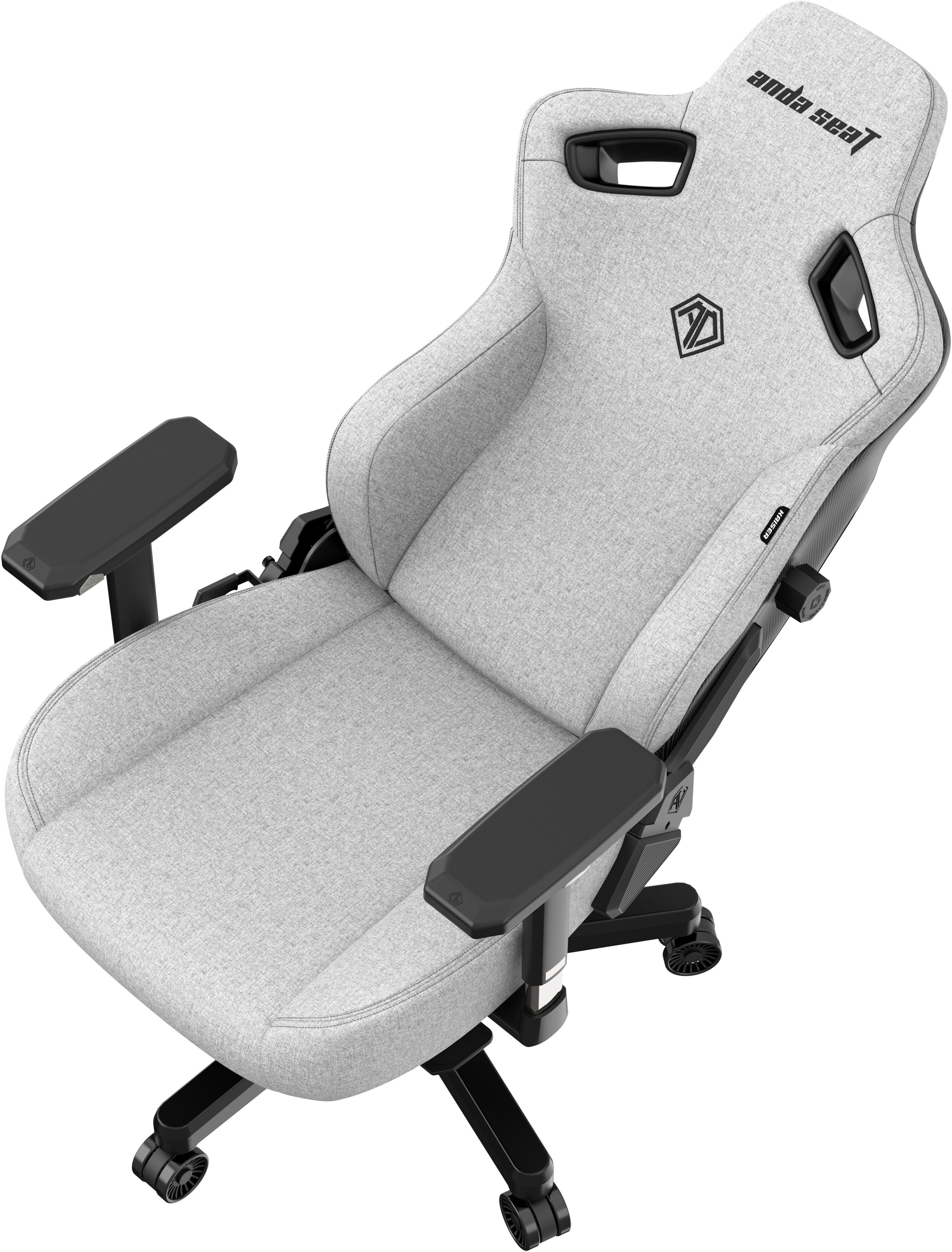 Крісло ігрове Anda Seat Kaiser 3 Grey Fabric Size L фото13