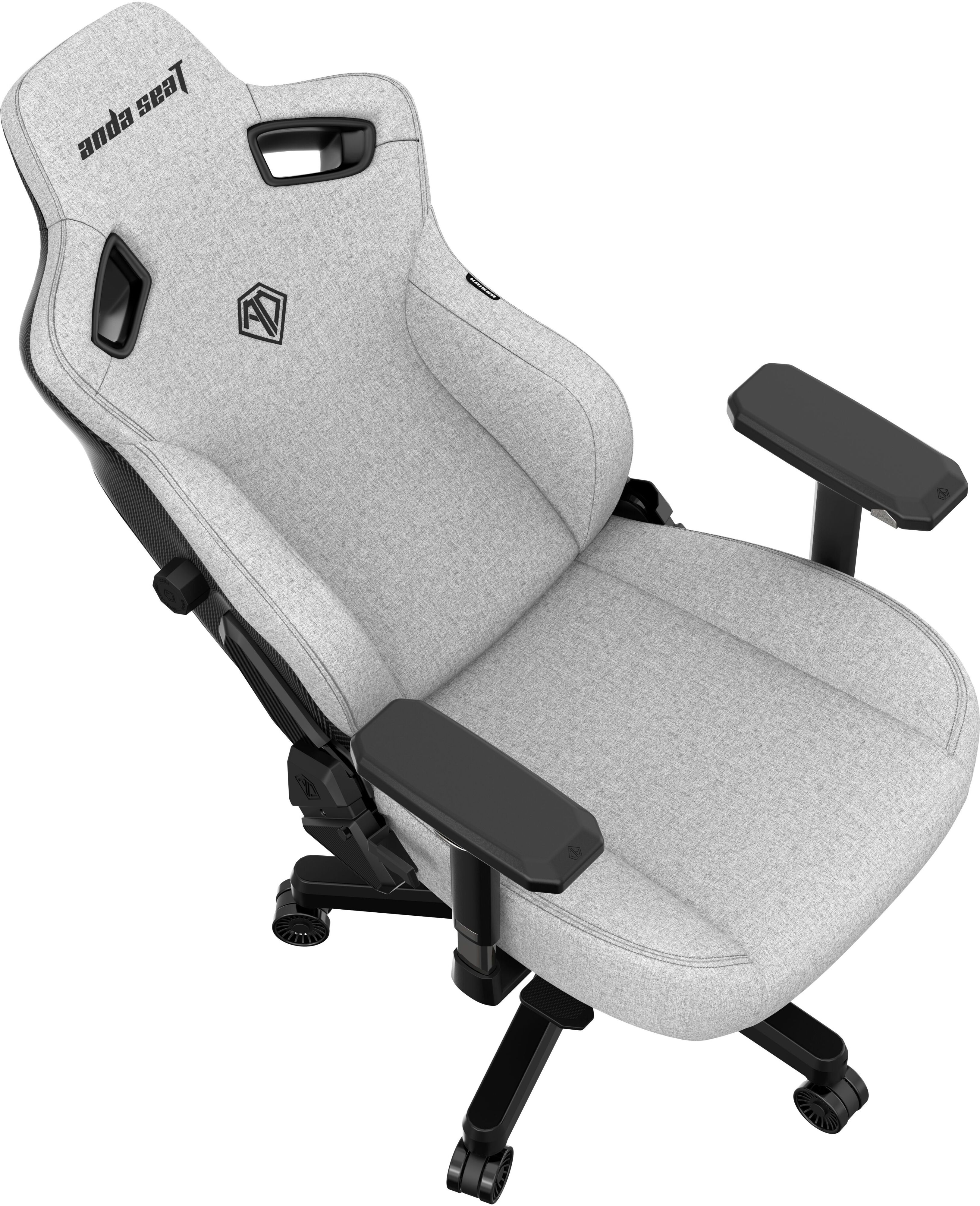 Крісло ігрове Anda Seat Kaiser 3 Grey Fabric Size L фото14