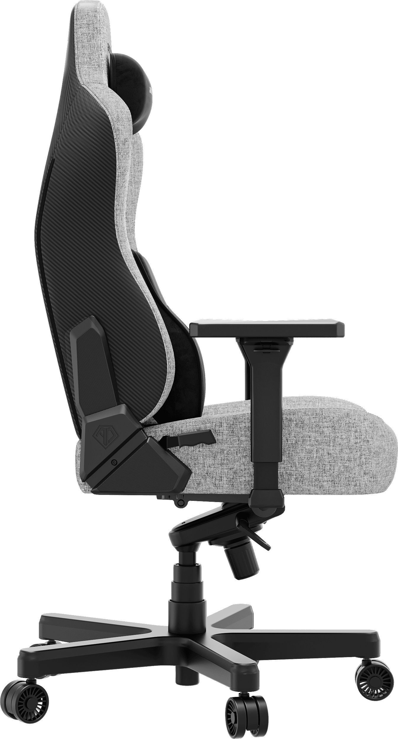 Крісло ігрове Anda Seat Kaiser 3E Grey Fabric Size XL фото5