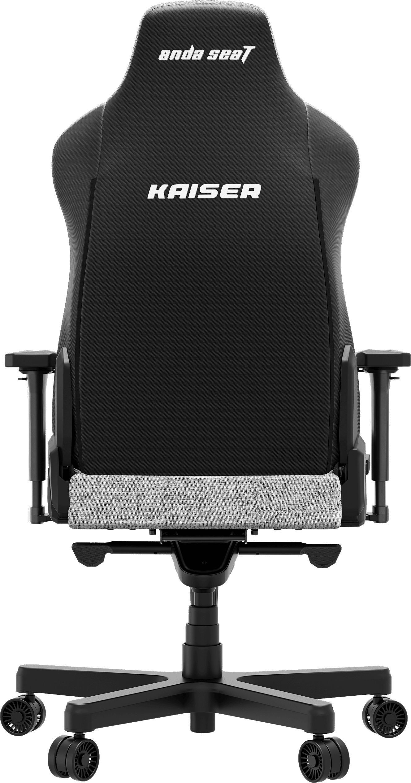 Крісло ігрове Anda Seat Kaiser 3E Grey Fabric Size XL фото6