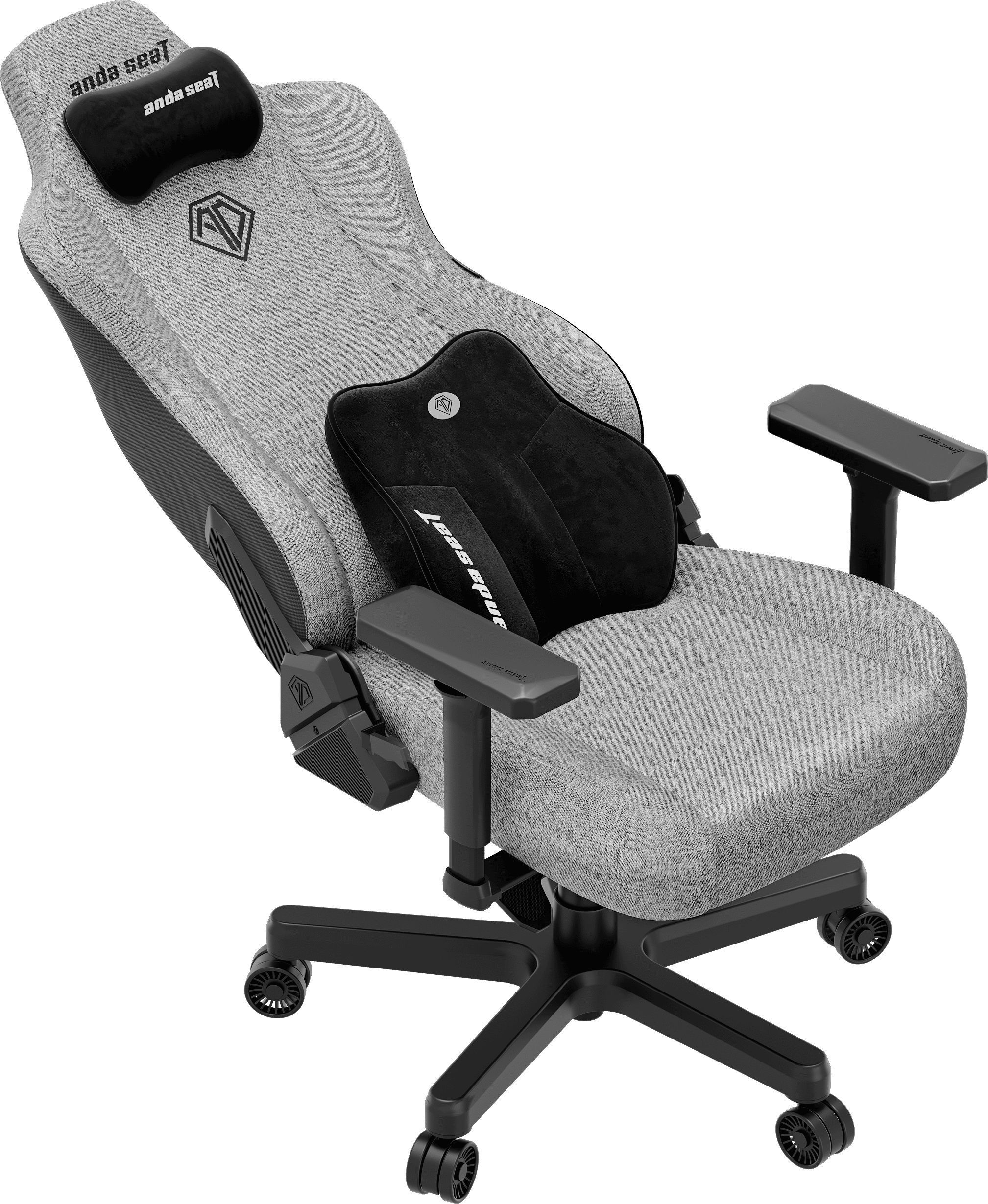 Крісло ігрове Anda Seat Kaiser 3E Grey Fabric Size XL фото4