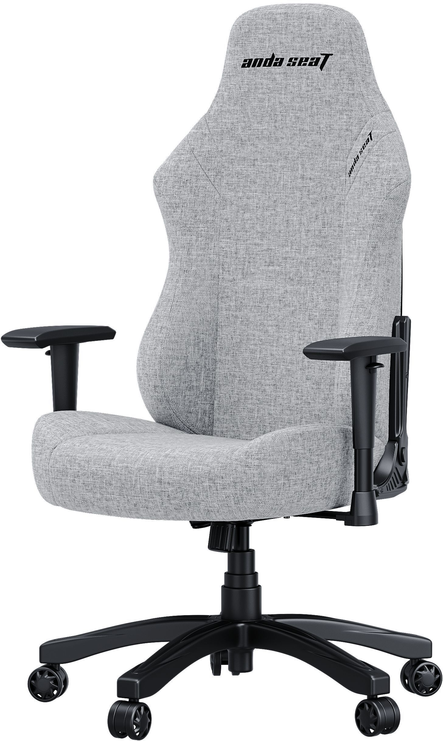 Крісло ігрове Anda Seat Luna Fabric Grey Size L фото6