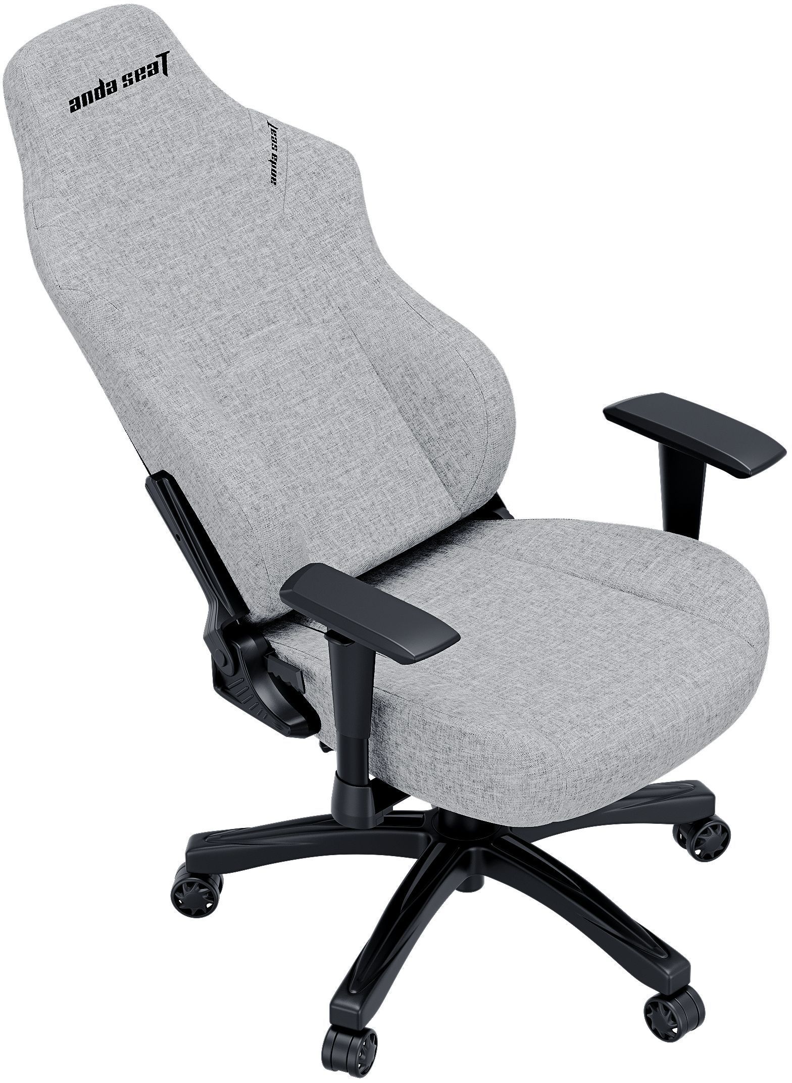 Крісло ігрове Anda Seat Luna Fabric Grey Size L фото8