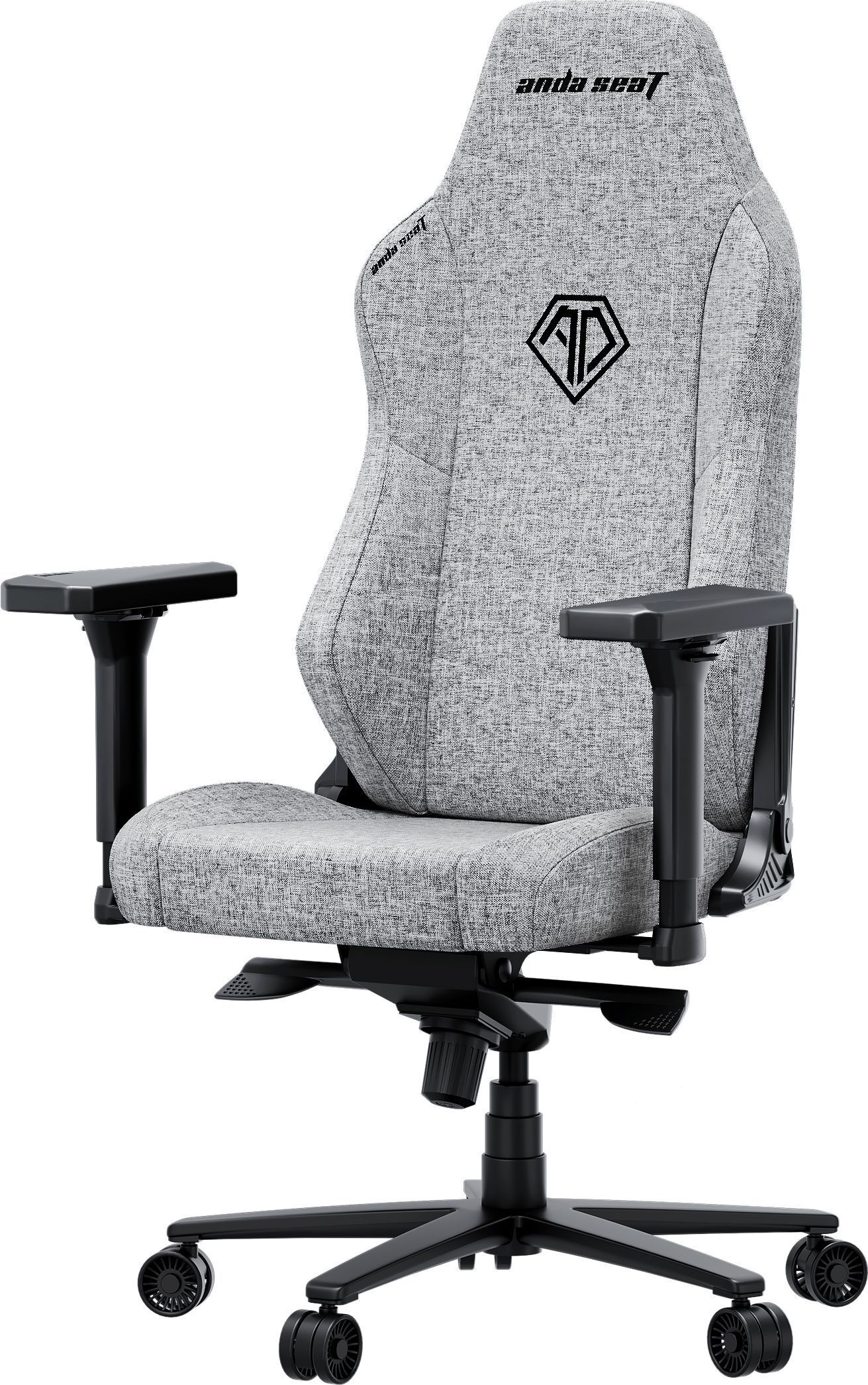 Крісло ігрове Anda Seat Phantom 3 Fabric Gray Size XL фото6