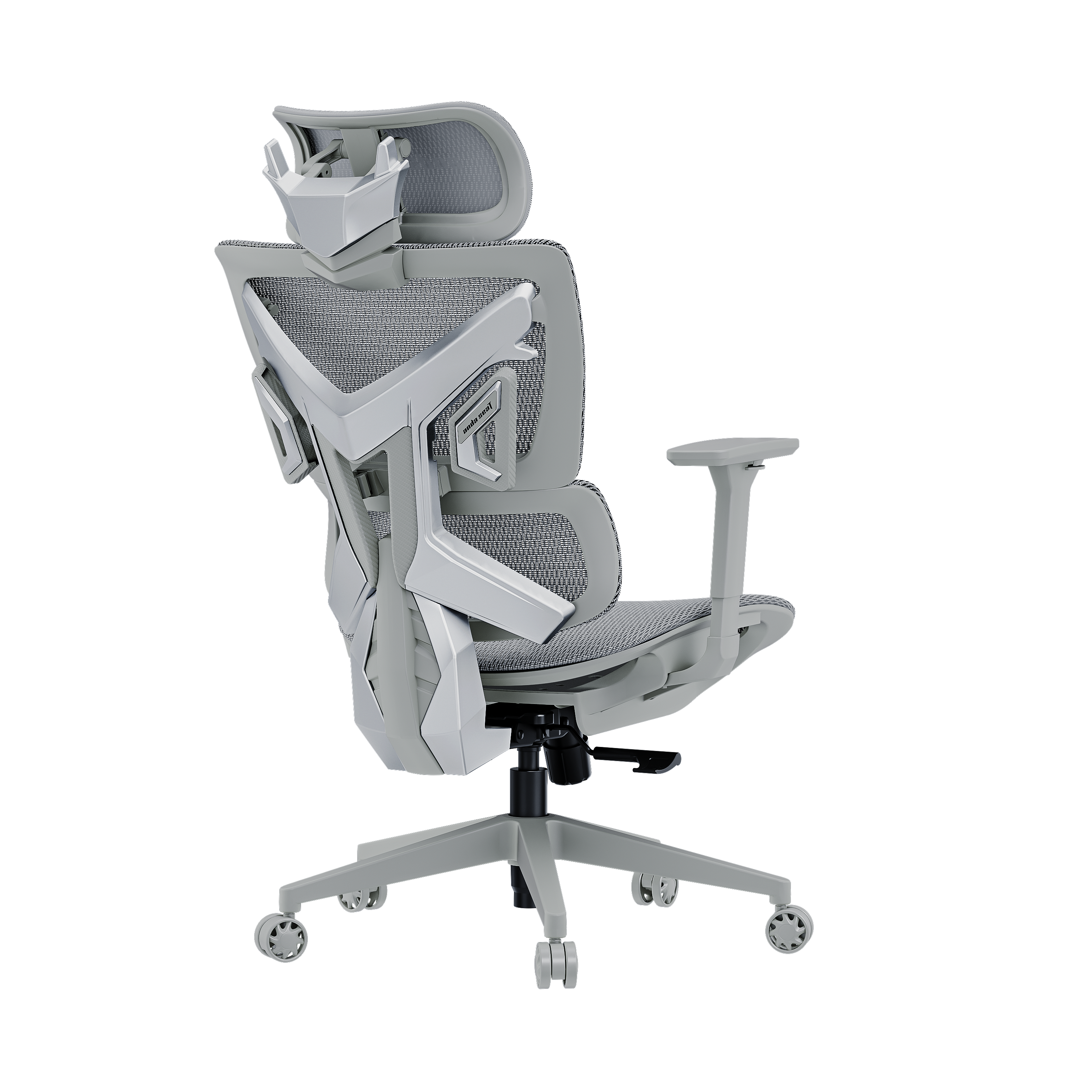 Крісло ігрове Anda Seat X-Air Mega Mesh Gray Size XL фото4