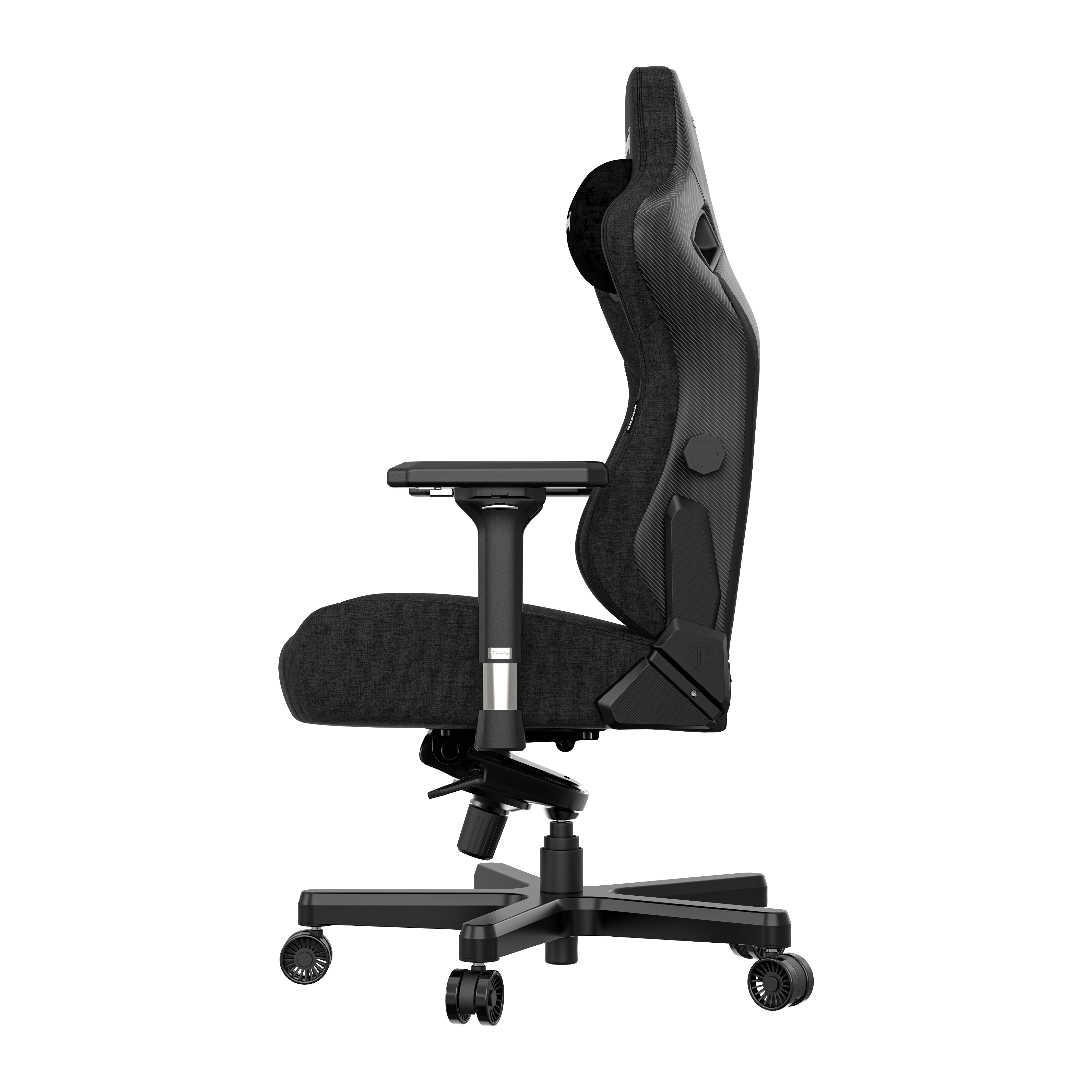 Крісло ігрове Anda Seat Kaiser 3 Black Fabric Size L фото5