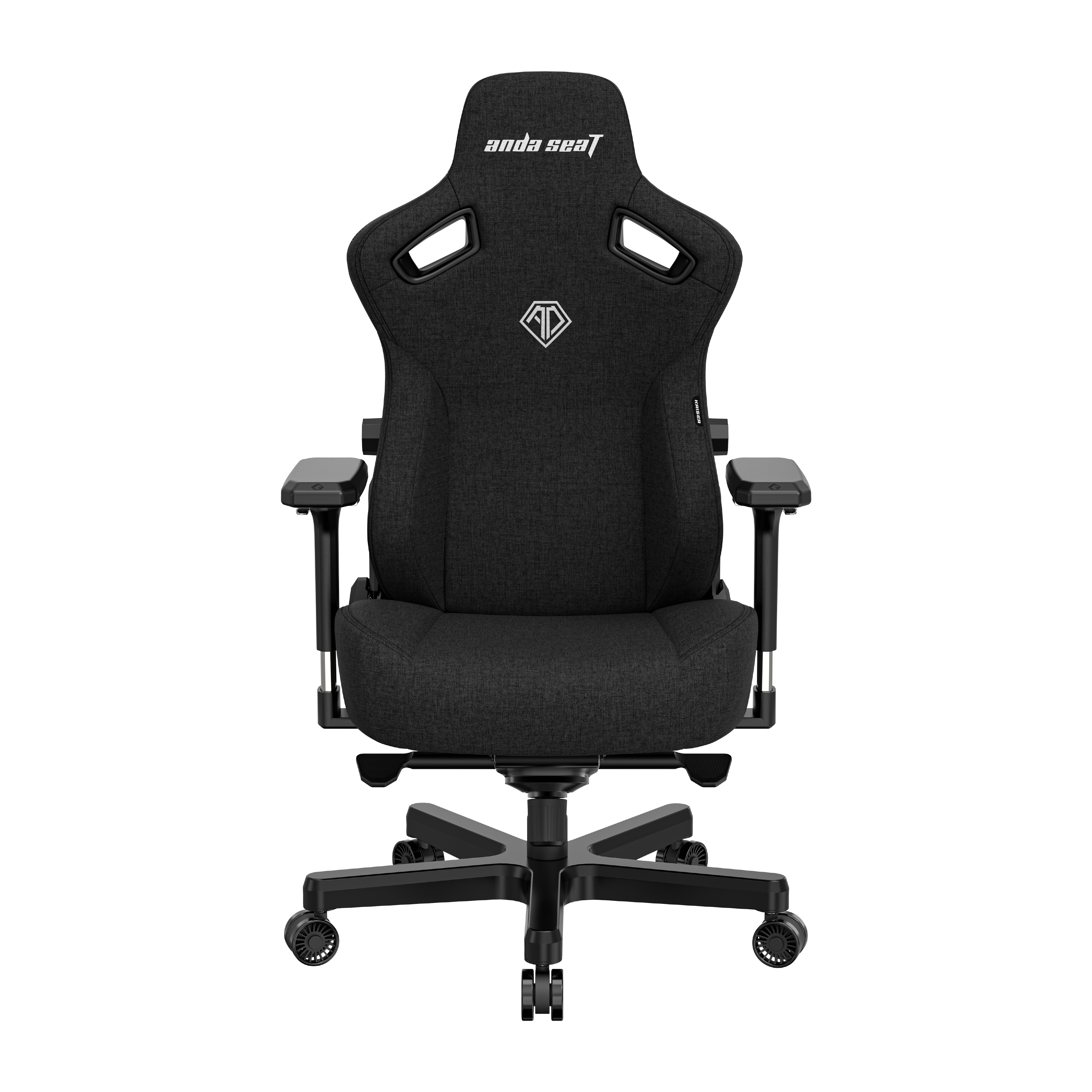 Крісло ігрове Anda Seat Kaiser 3 Black Fabric Size L фото6