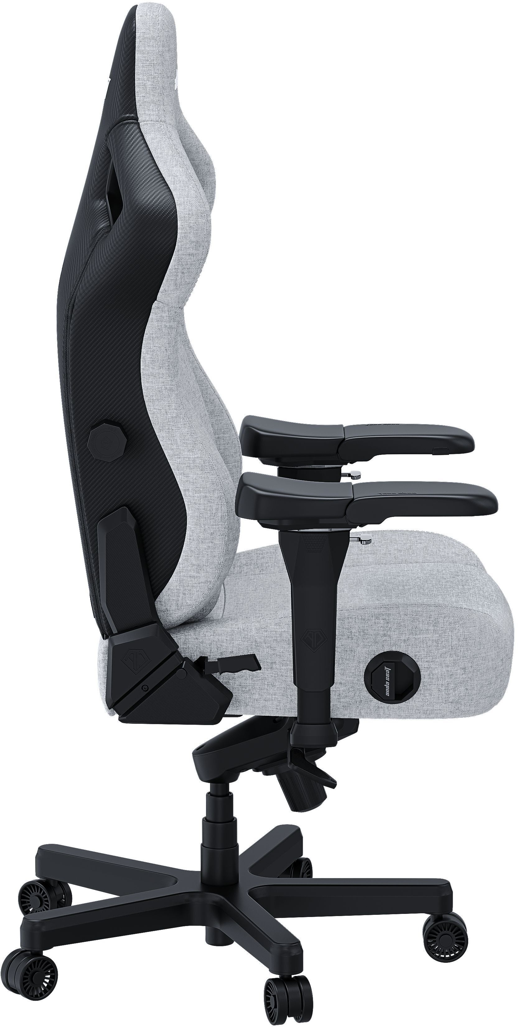 Крісло ігрове Anda Seat Kaiser 4 Grey Fabric Size XL фото2