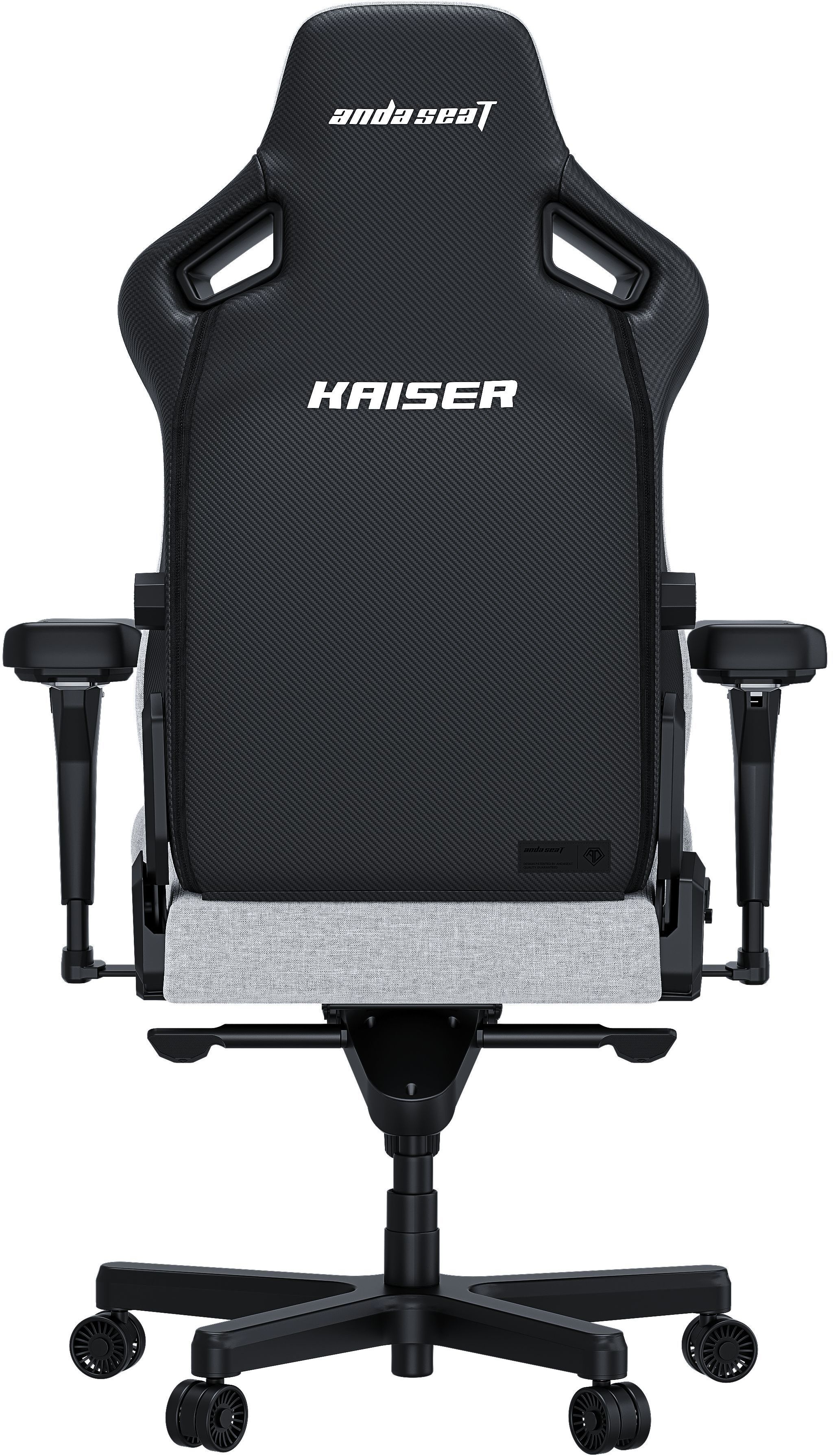 Крісло ігрове Anda Seat Kaiser 4 Grey Fabric Size XL фото7