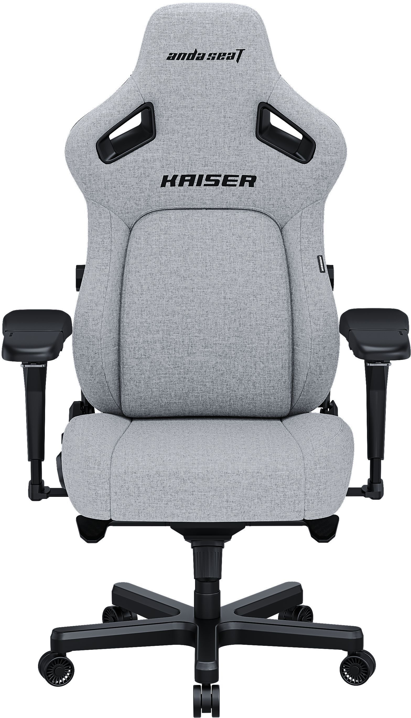 Крісло ігрове Anda Seat Kaiser 4 Grey Fabric Size XL фото5