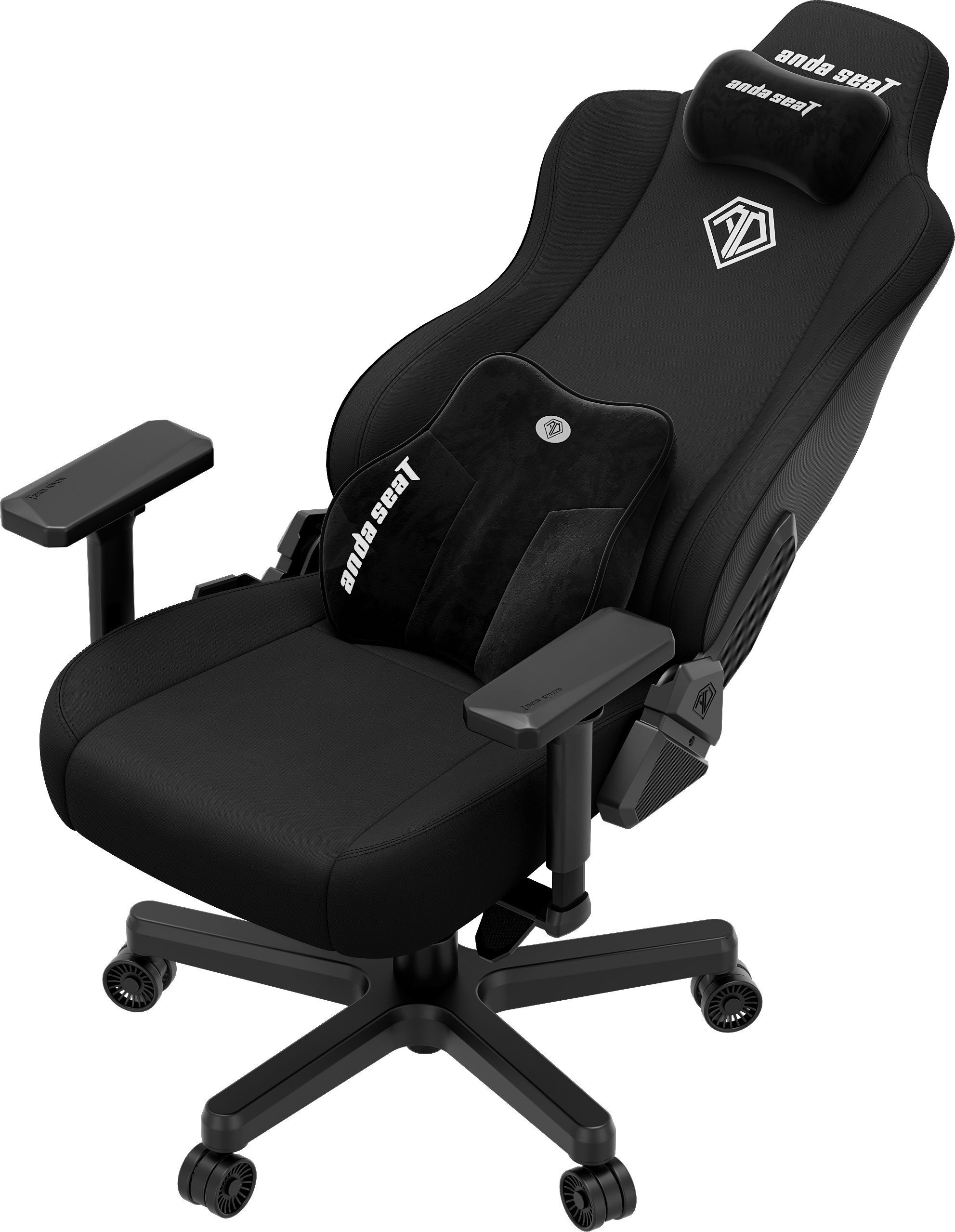 Крісло ігрове Anda Seat Kaiser 3E Black Fabric Size XL фото4