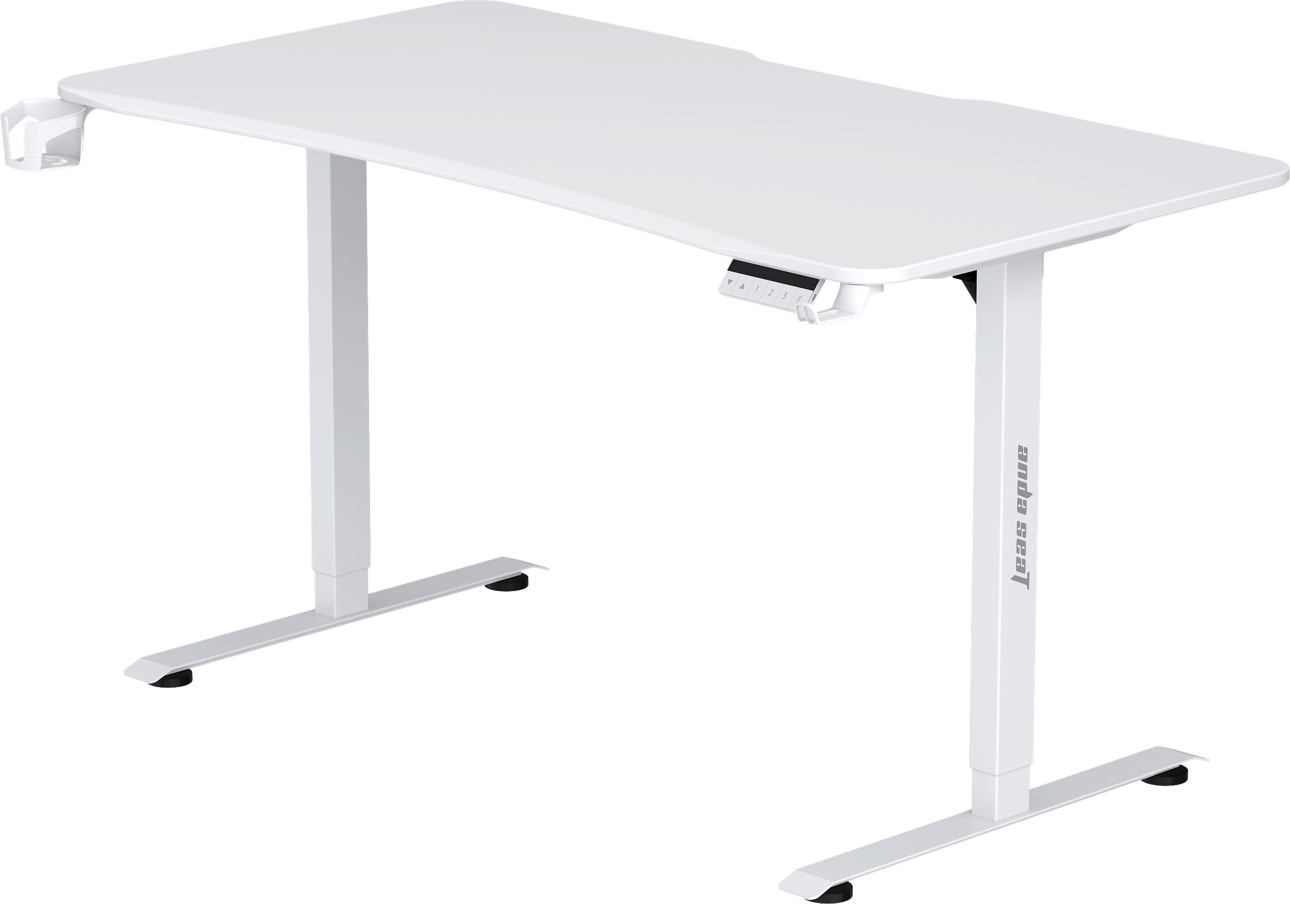 Стіл з електричним регулюванням висоти Anda Seat Xtreme E 1400x750 White (AD-D-DD1-1400-06-W) фото4