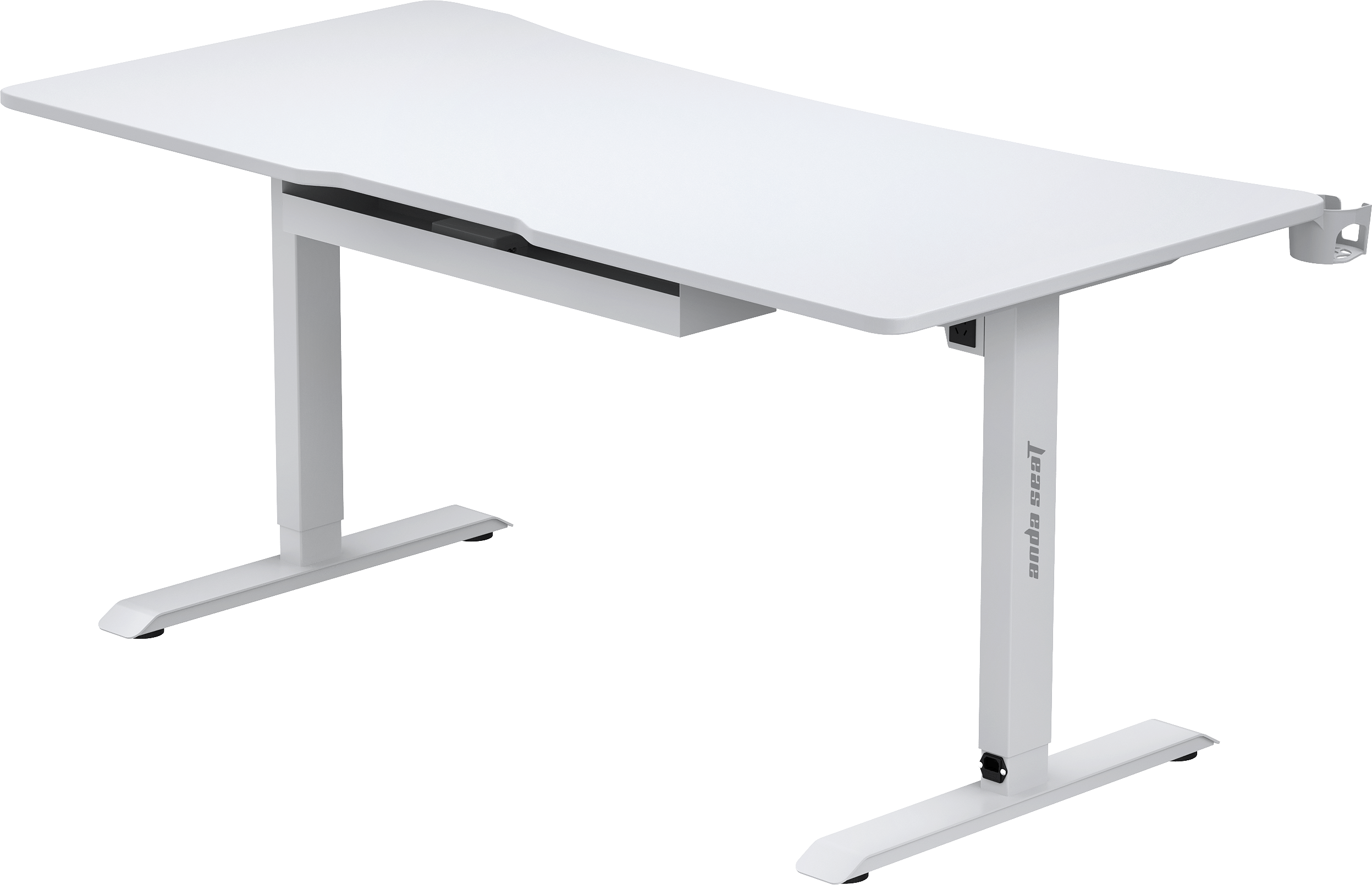 Стіл з електричним регулюванням висоти Anda Seat Xtreme 1600x800 White (AD-D-DD1-1600-07-W) фото