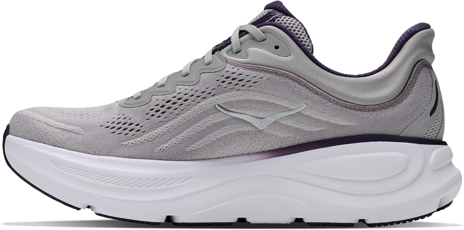 Кросівки чоловічі Hoka Bondi 9 1162011-SYSQ 40 (7 US) світло-сірі фото2