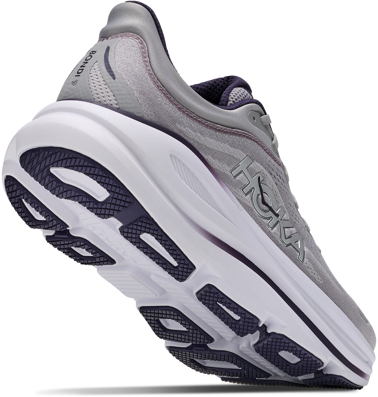 Кросівки чоловічі Hoka Bondi 9 1162011-SYSQ 40 (7 US) світло-сірі фото8