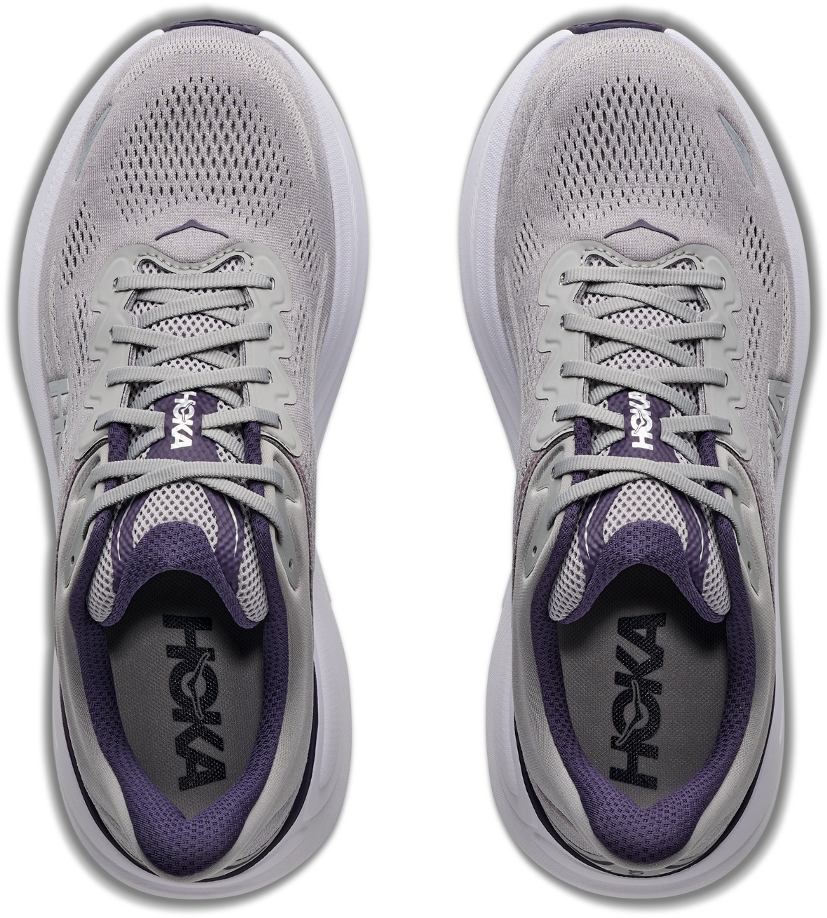 Кроссовки мужские Hoka Bondi 9 1162011-SYSQ 41,5 (8 US) светло-серые фото5