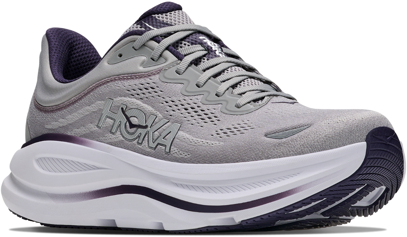Кросівки чоловічі Hoka Bondi 9 1162011-SYSQ 43,5 (9,5 US) світло-сірі фото3