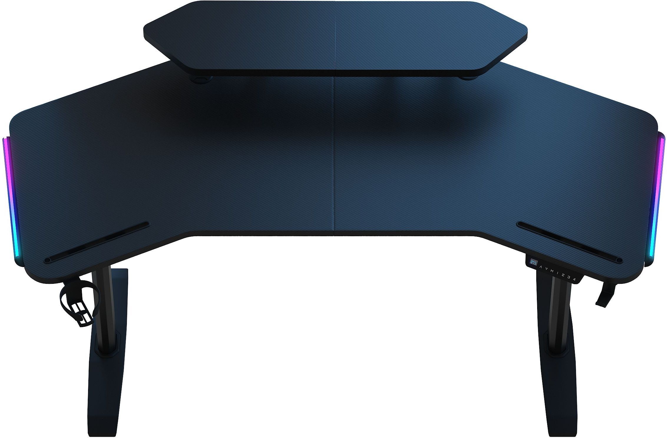Стол с электрической регулировкой высоты Anda Seat Shadow Warrior Black (AD-D-DD1-1600L-02-B) фото