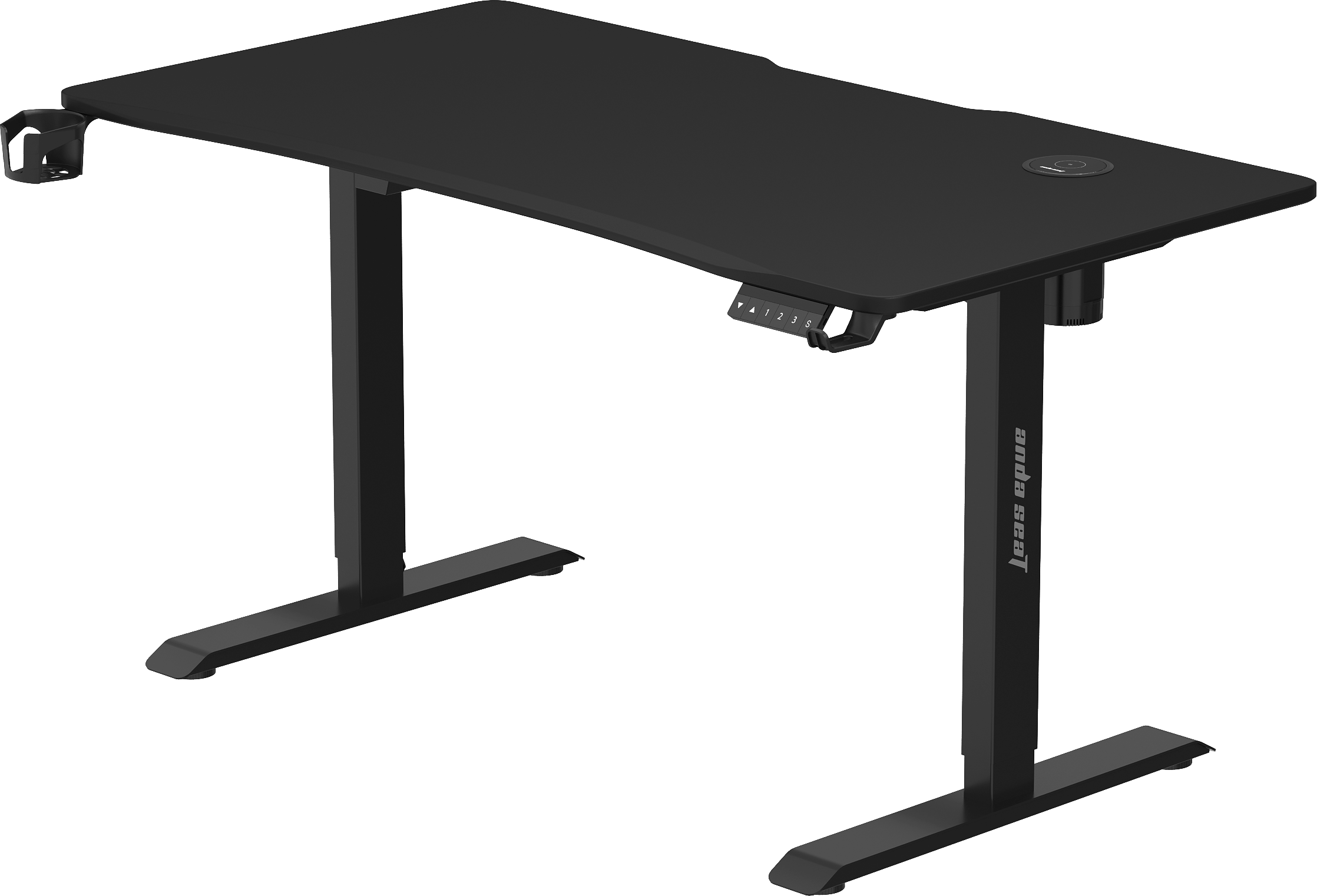 Стол с электрической регулировкой высоты Anda Seat Xtreme Pro 1400x750 Black (AD-D-DD1-1400-08-B) фото