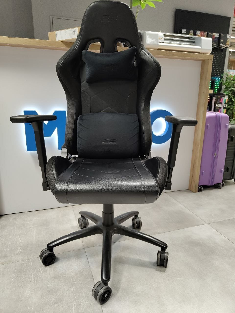 Кресло игровое 2E Gaming OGAMA II RGB Black фото2