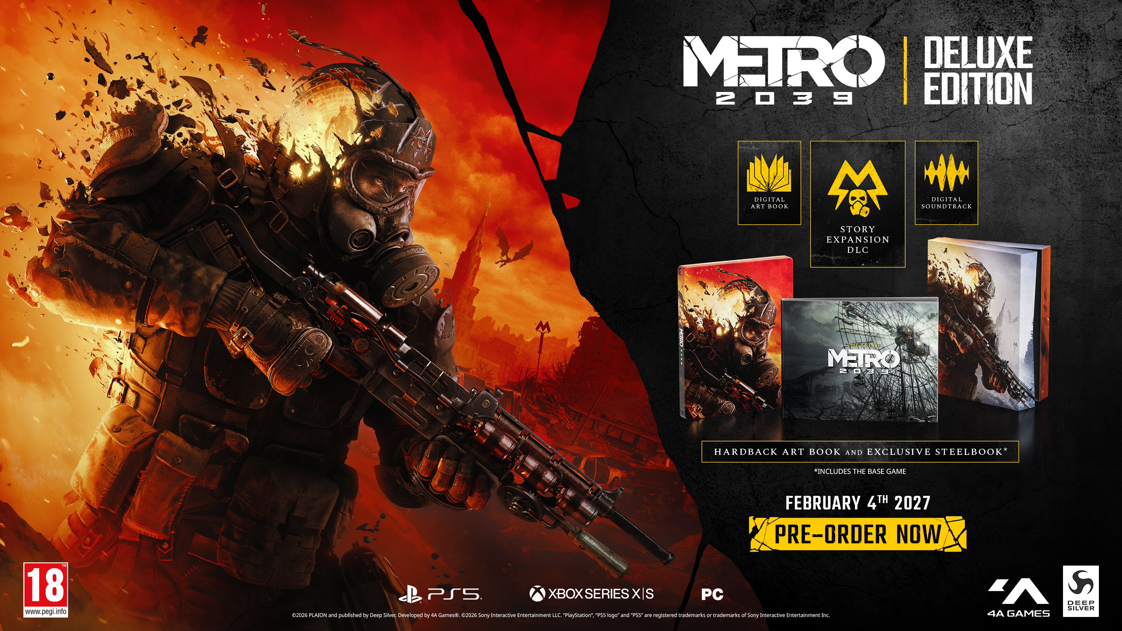 Гра Metro 2039 Deluxe Edition (PS5) фото