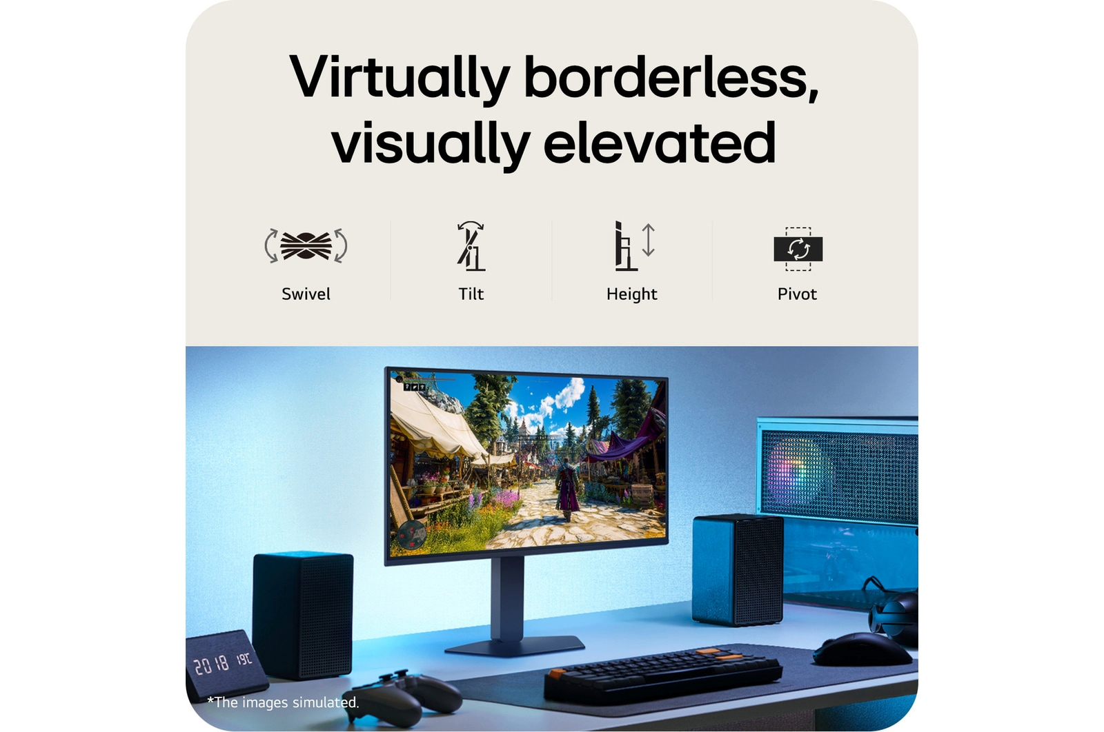 Монітор ігровий 27'' LG UltraGear 27G550B-B фото8
